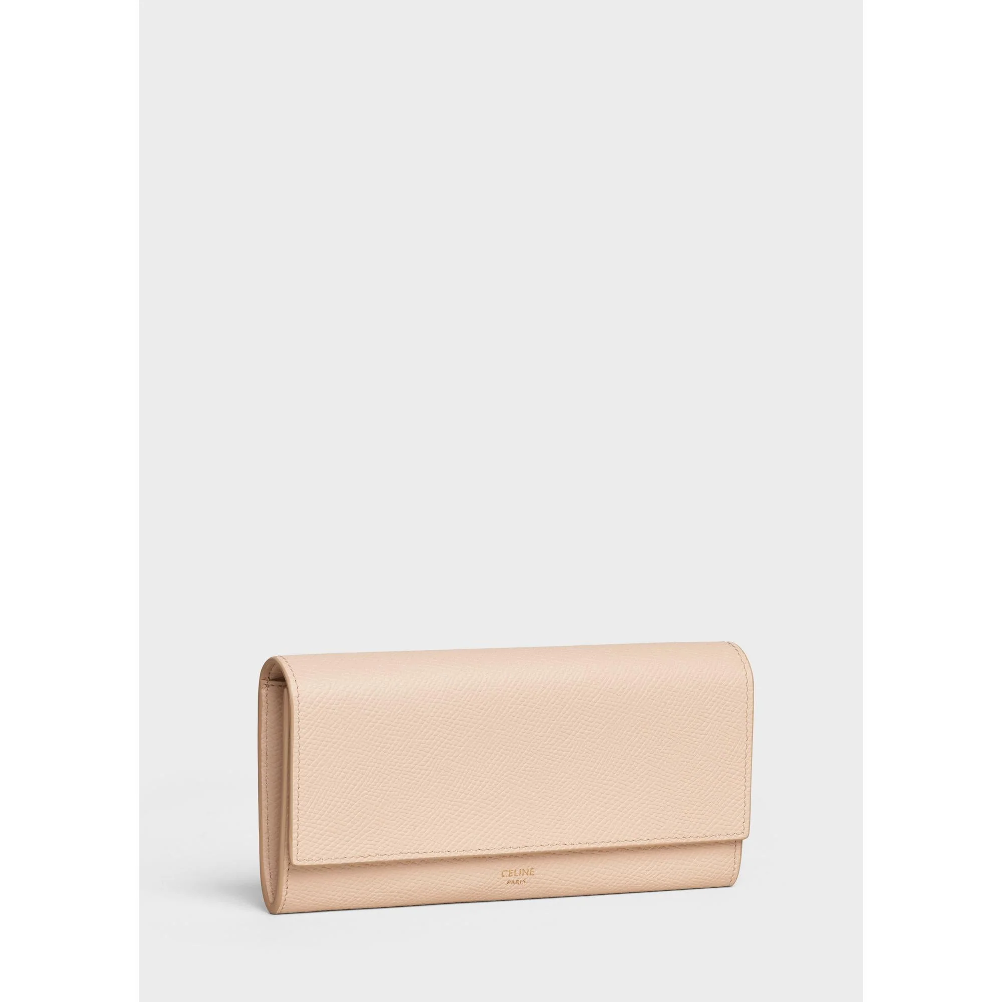 Large Flap Wallet - Nude - Image 2