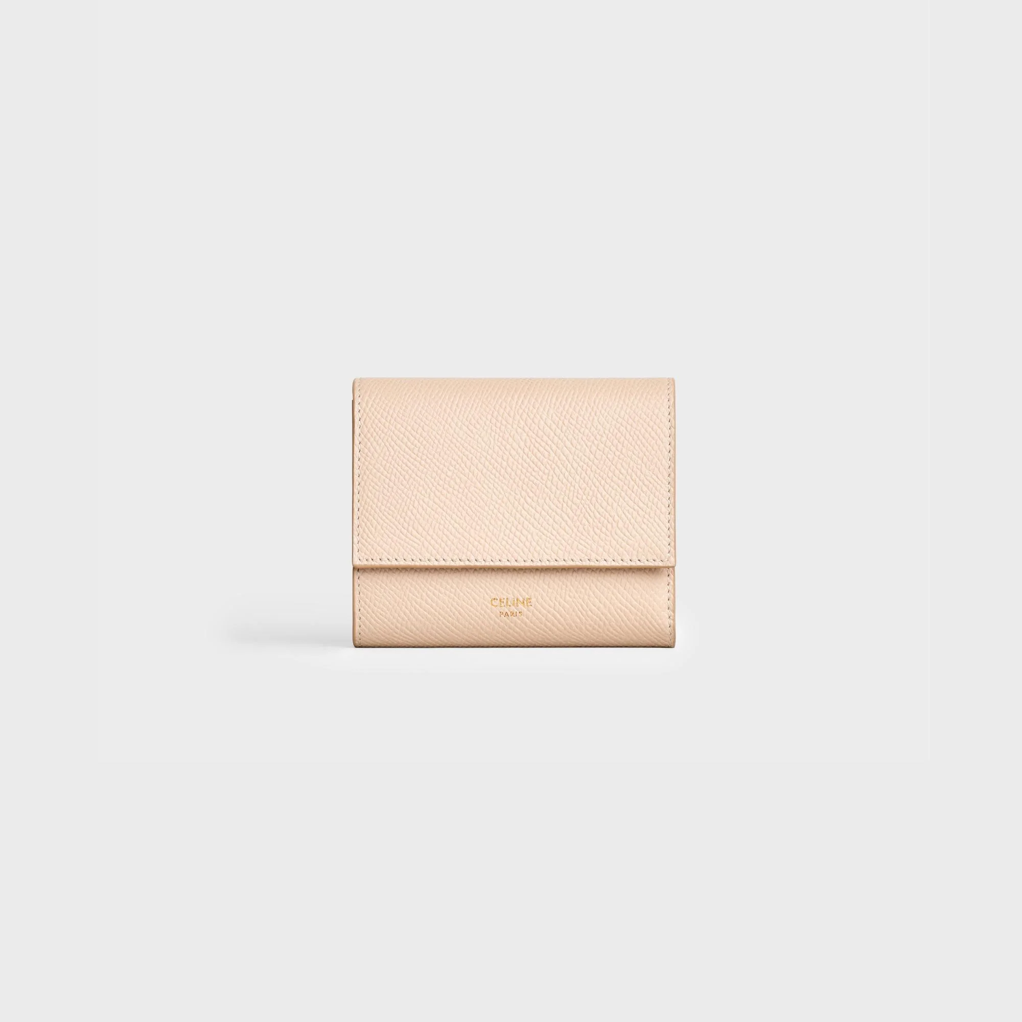 Small Trifold Wallet - Nude