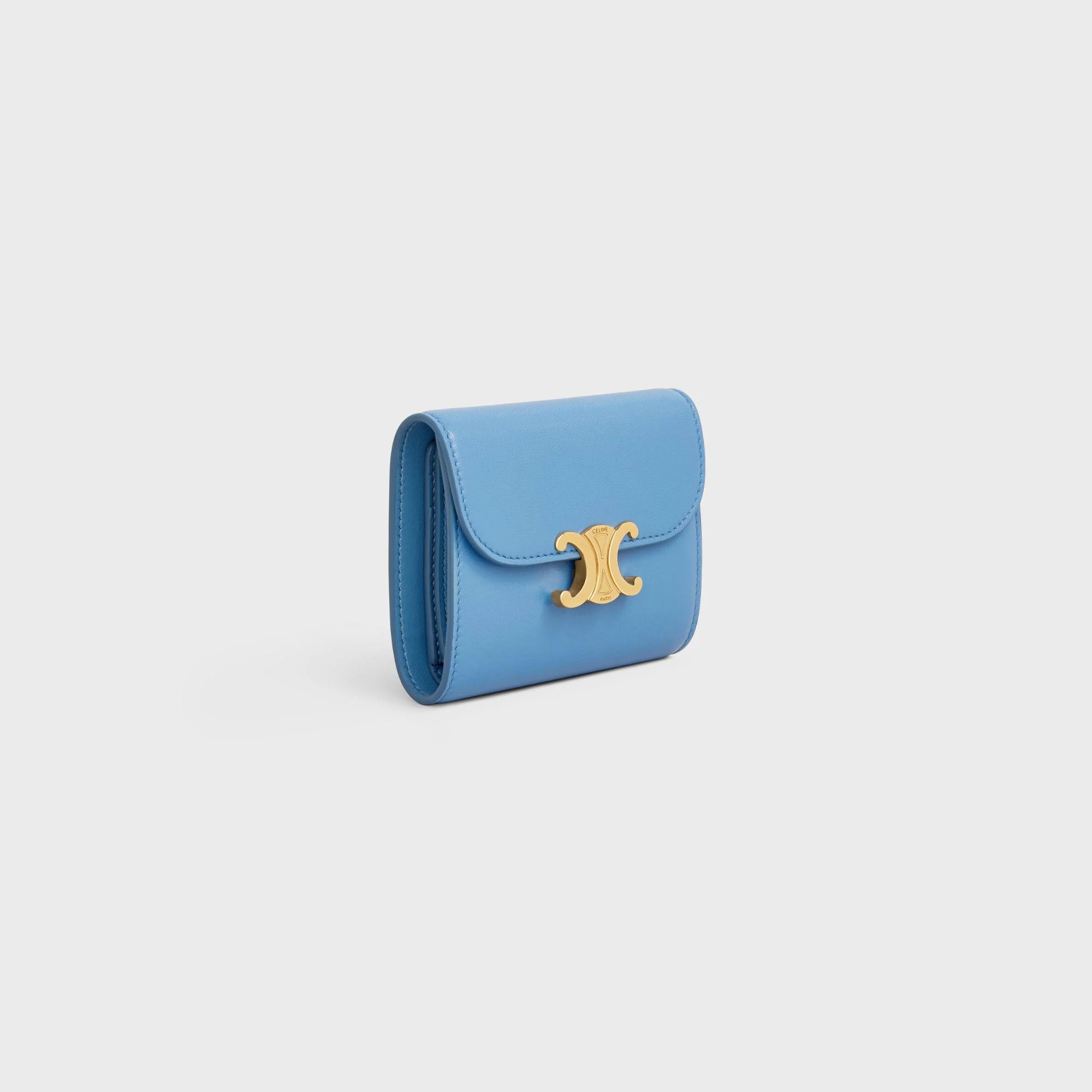 Small Flap Wallet - Azure - Image 2