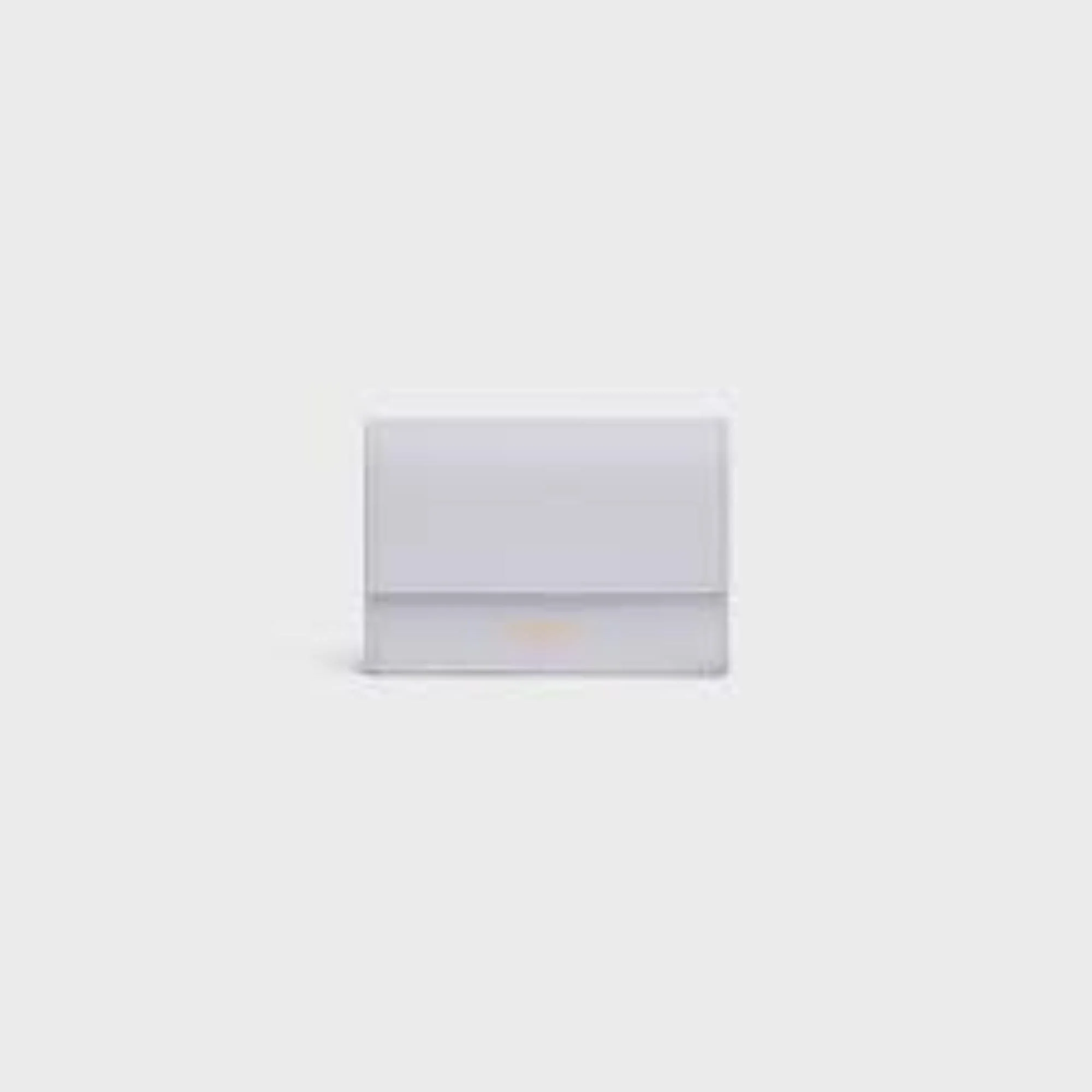 Folded Compact Wallet - Light Grey