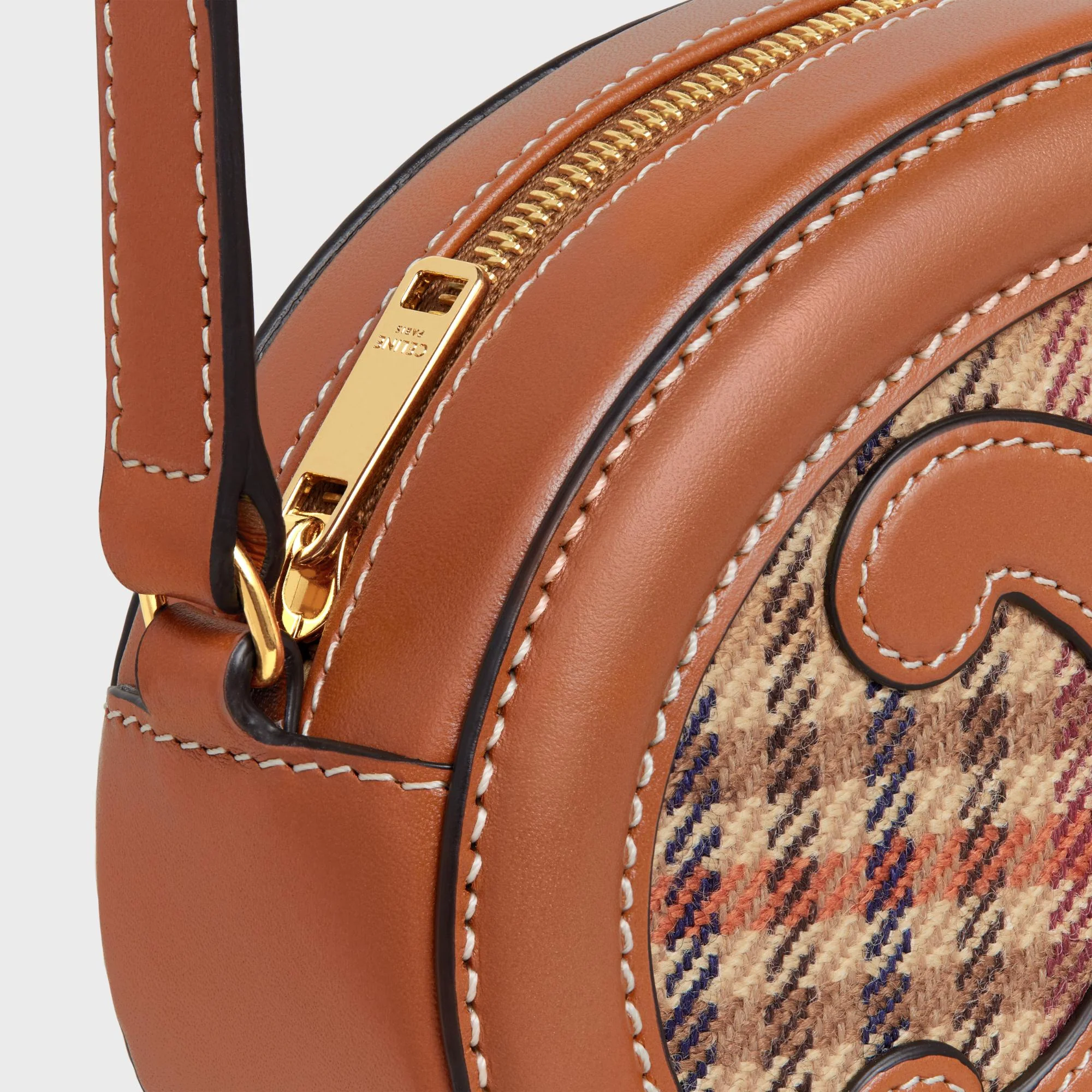 Crossbody Oval Purse - Multicolor - Image 4