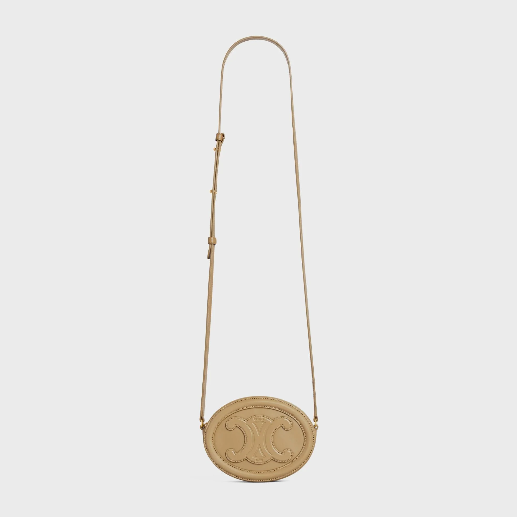 Crossbody Oval Purse - Olive - Image 5