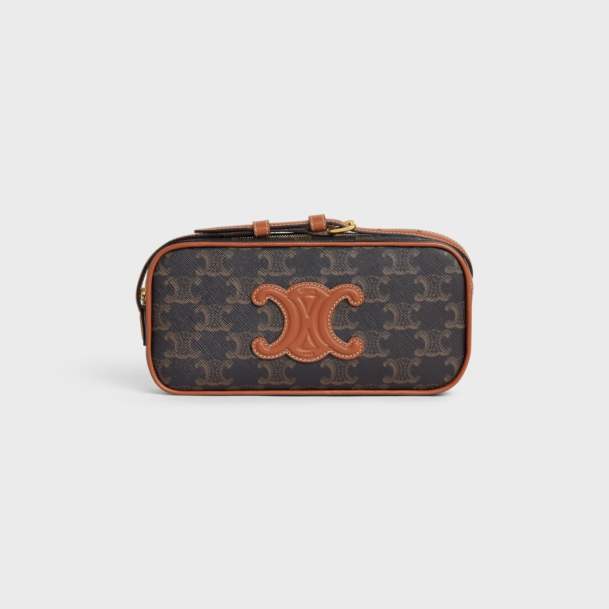 Mini Camera Shoulder Bag - Tan