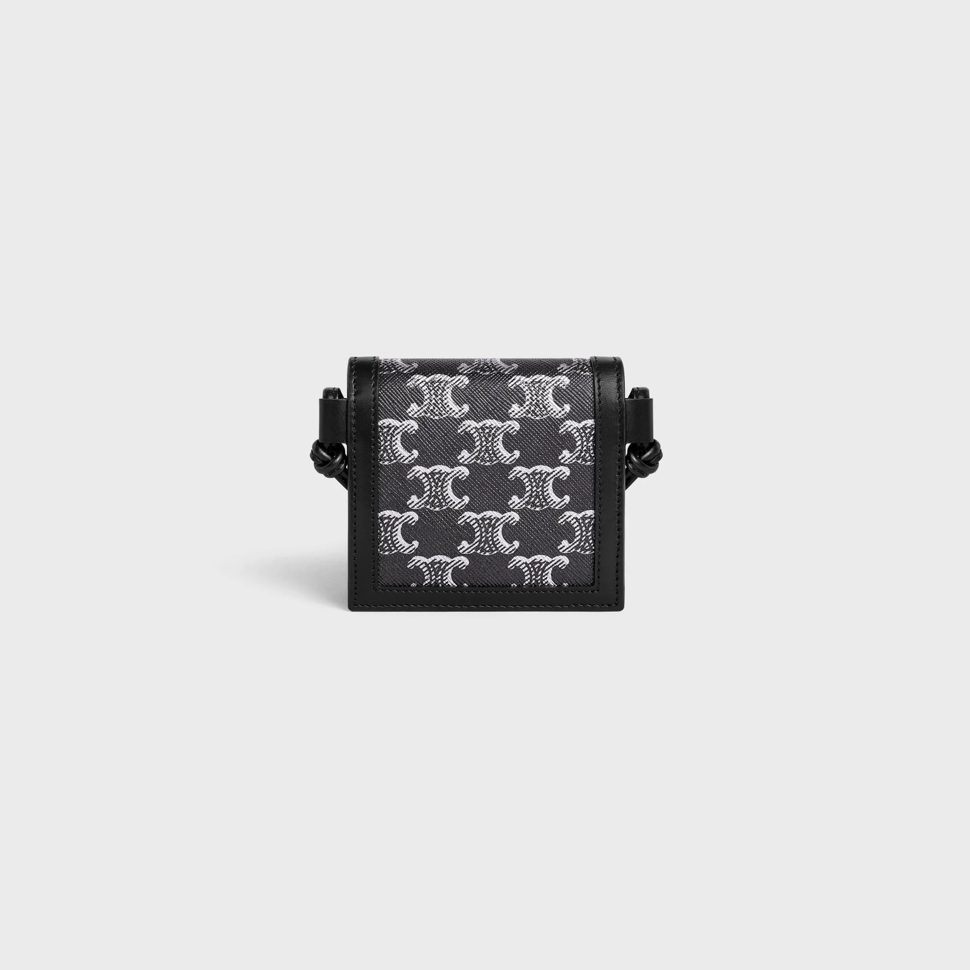 Necklace Wallet - Silver/Black - Image 2