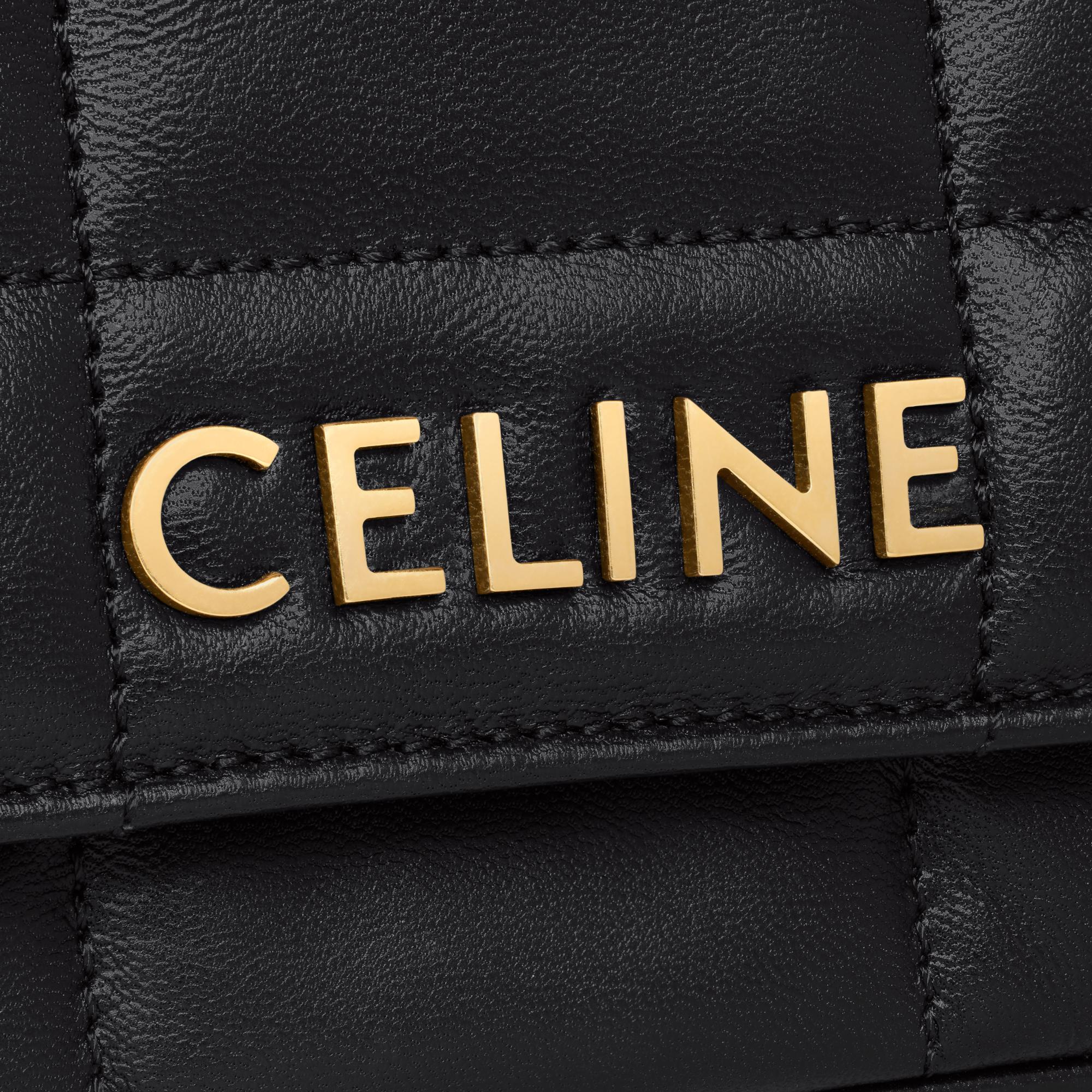 Mini Chain Shoulder Bag - Black - Image 5