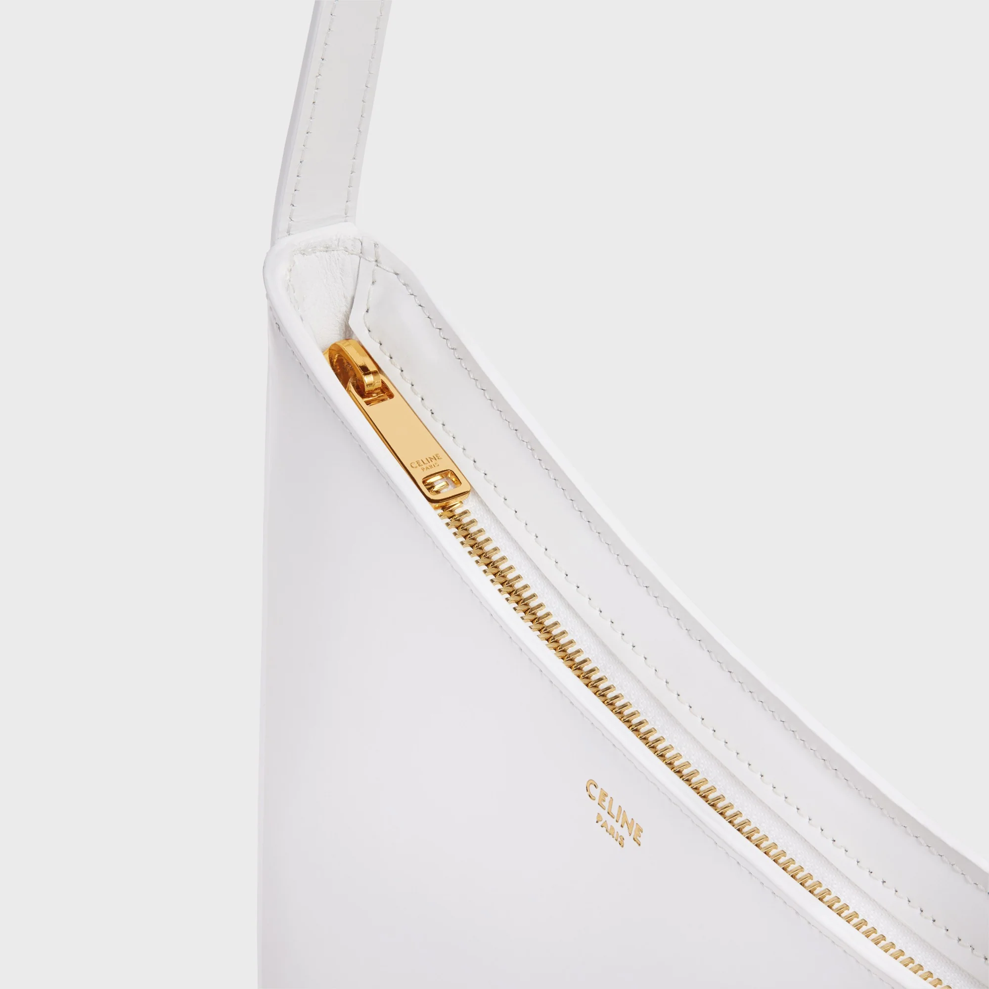 Medium Celine Croque Bag - Arctic White - Image 5
