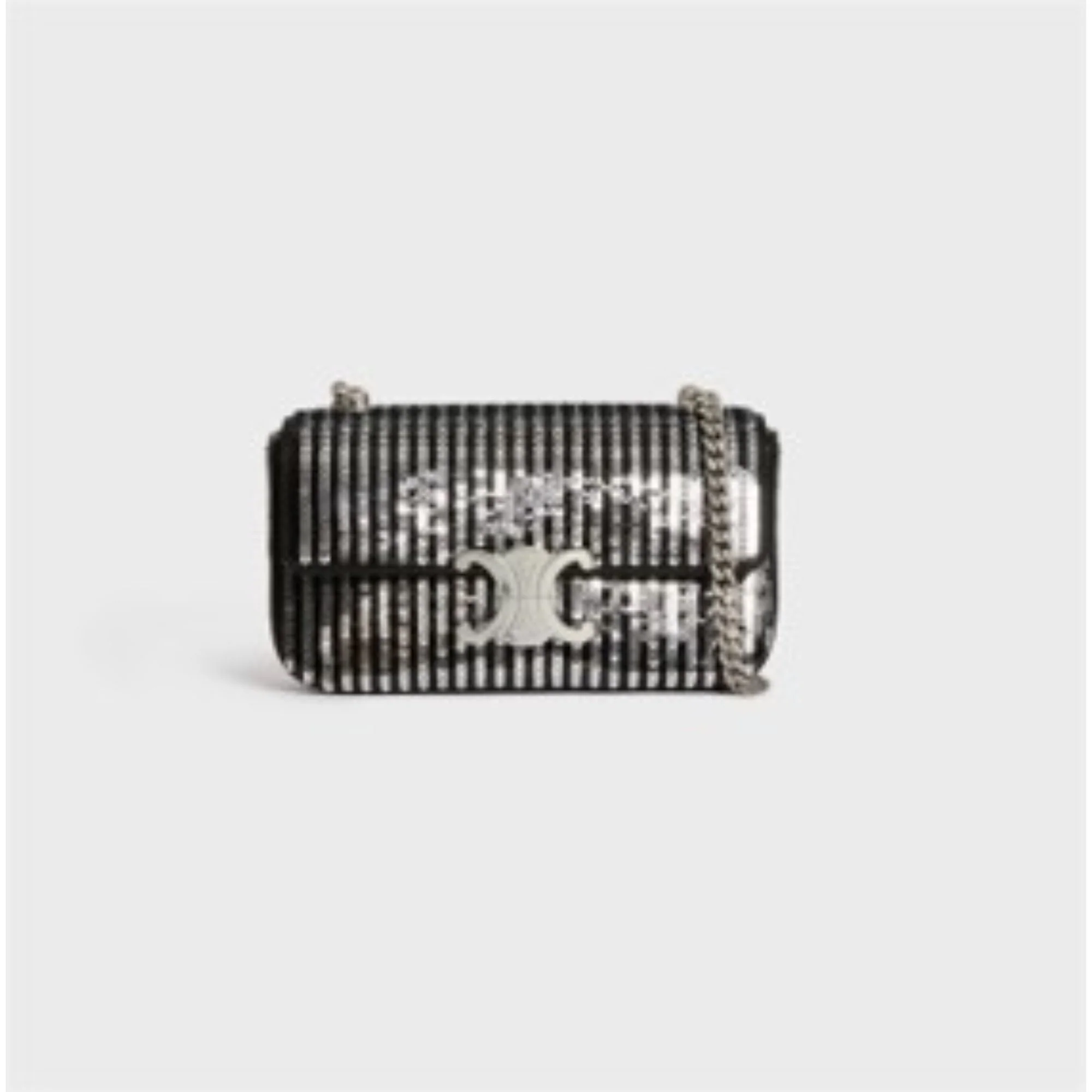 Chain Shoulder Claude - Black/Silver - Image 2