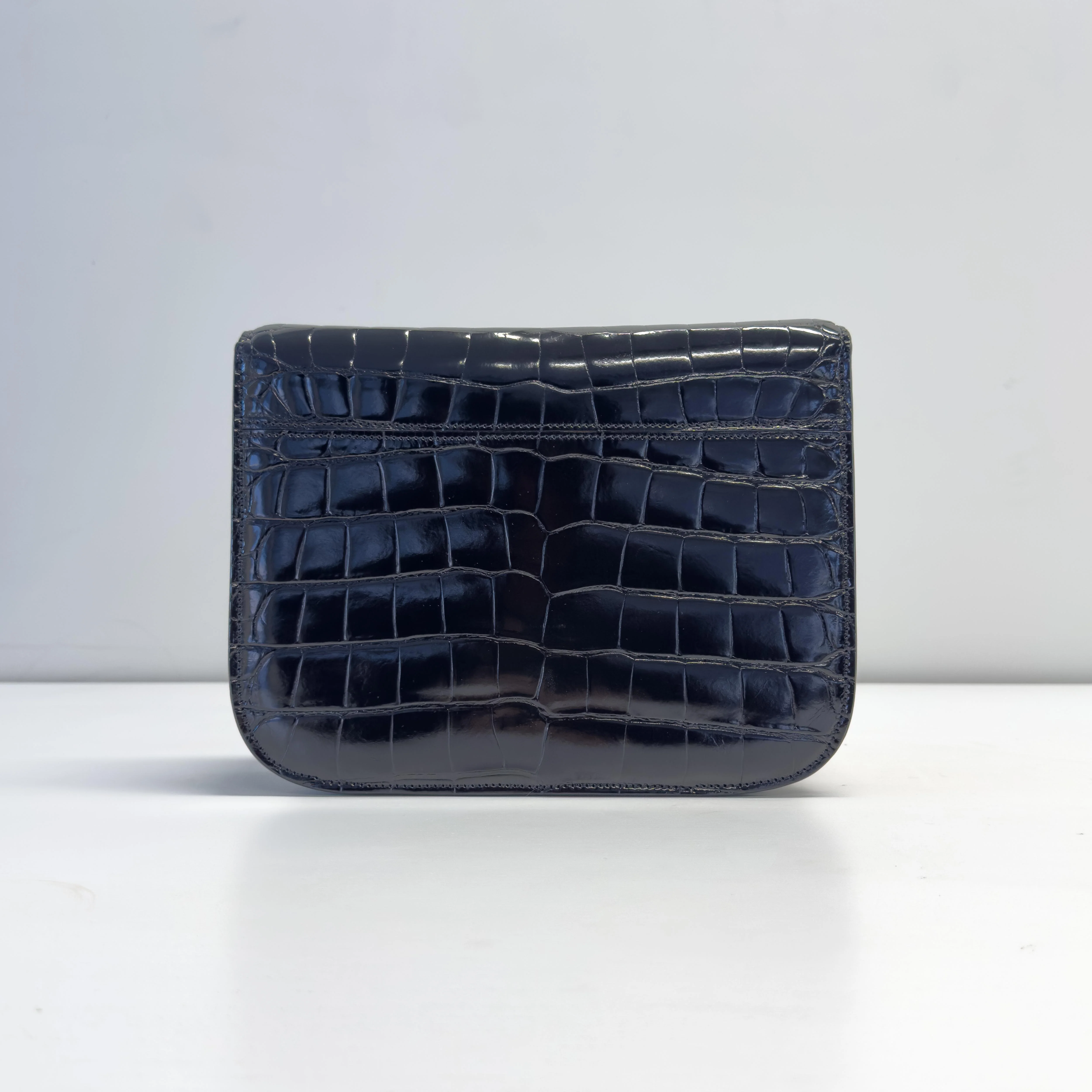 Classic Medium - Black Croc - Image 3