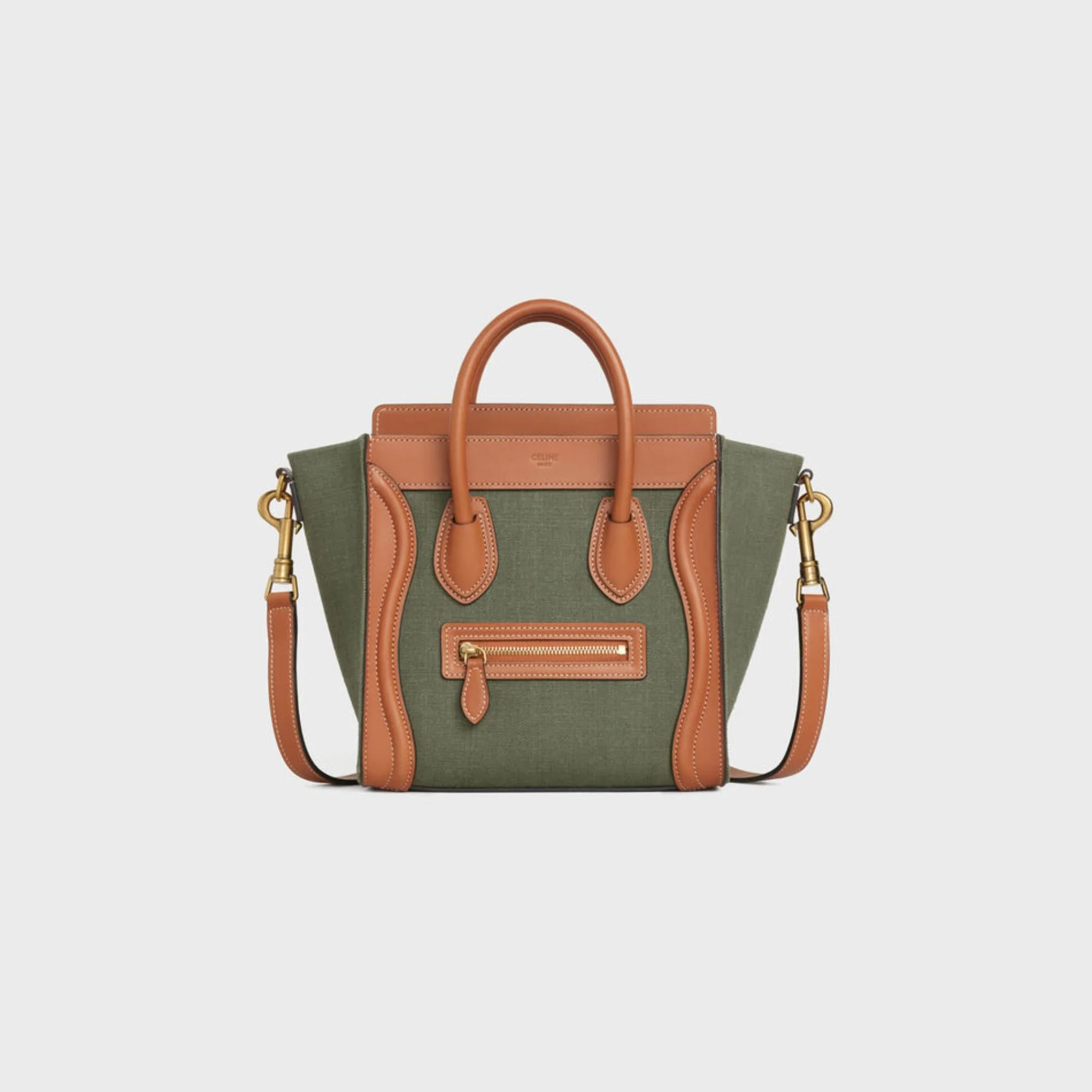 Luggage Nano - Khaki/Tan