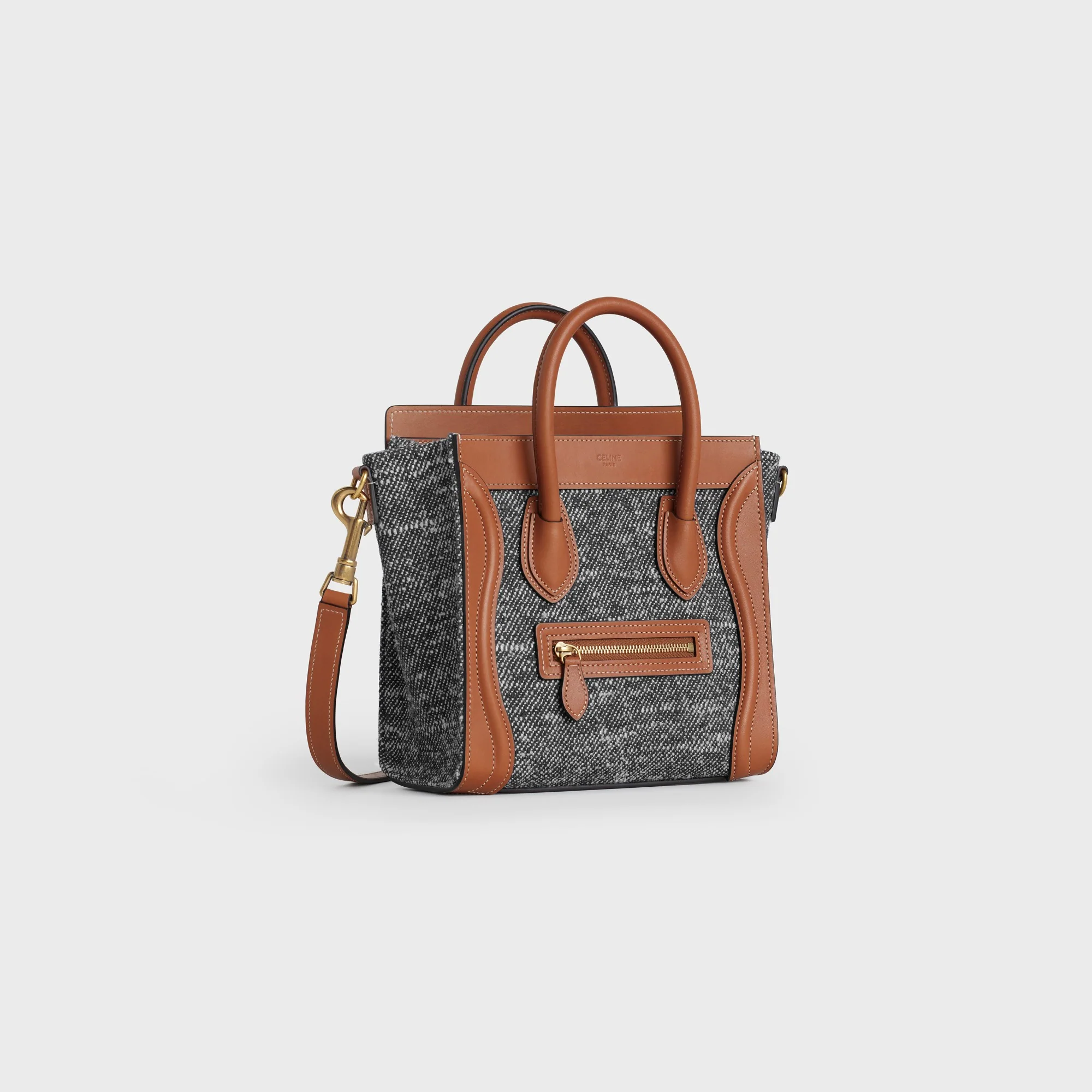 Luggage Nano - Navy/Tan - Image 2