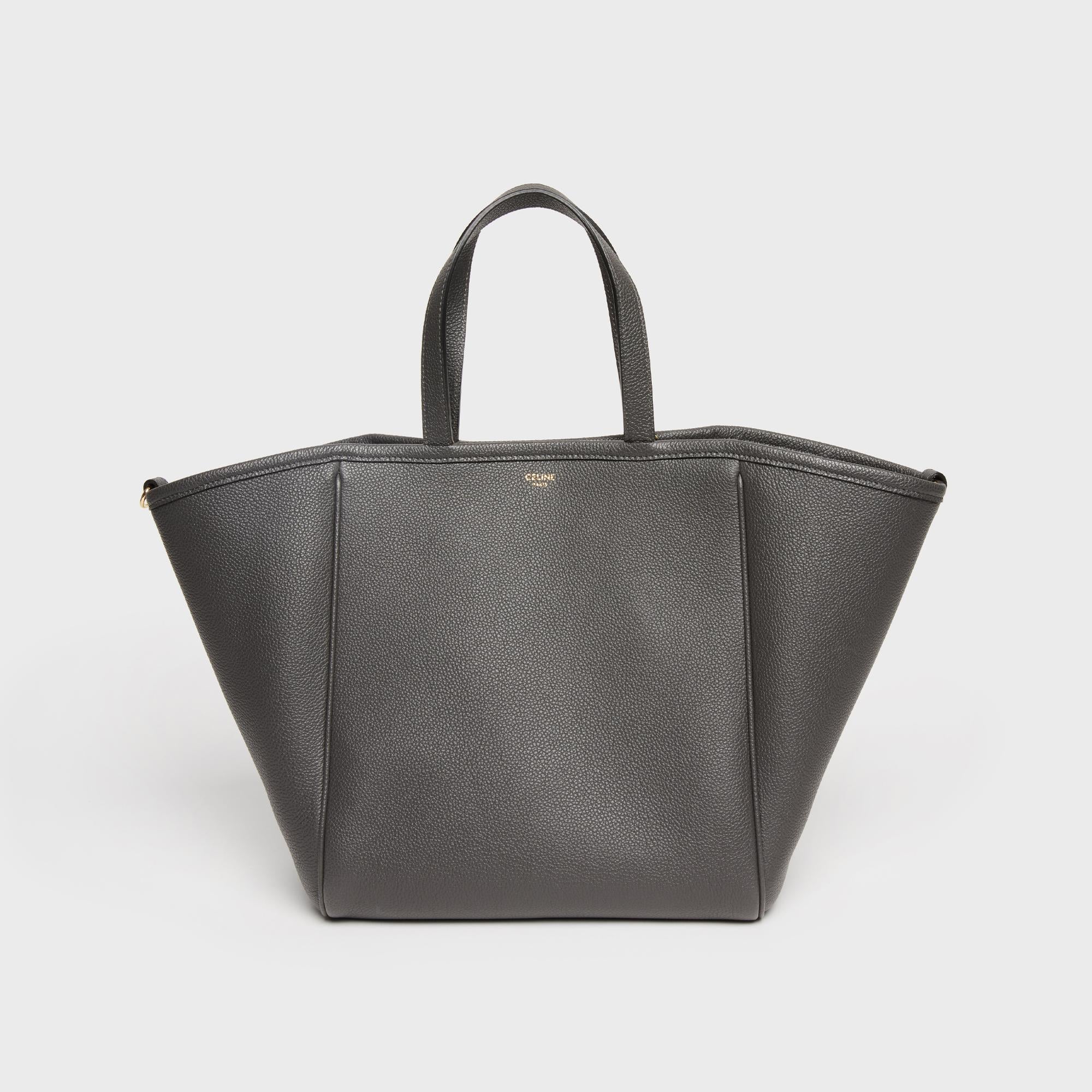Small Folded Cabas - Taupe