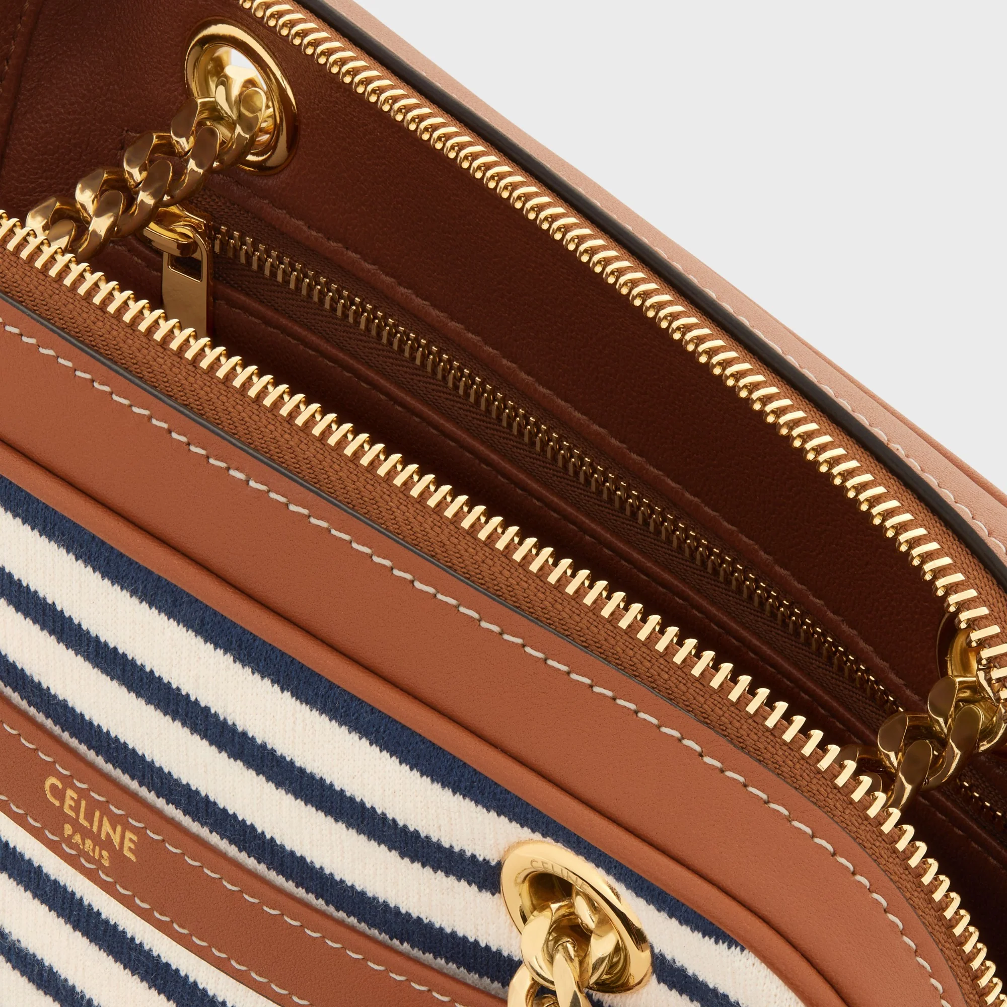 Small Patapans - Navy/Tan - Image 4