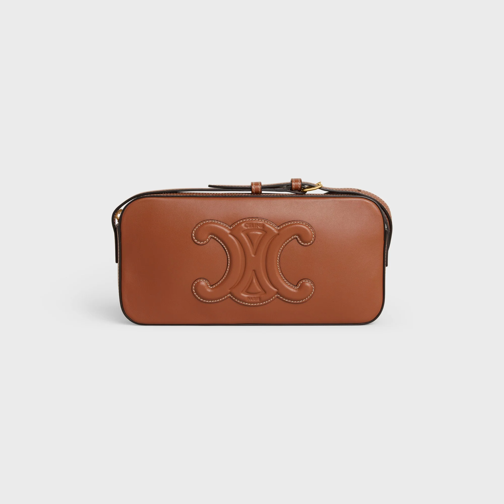 Camera Shoulder Bag - Tan - Image 5