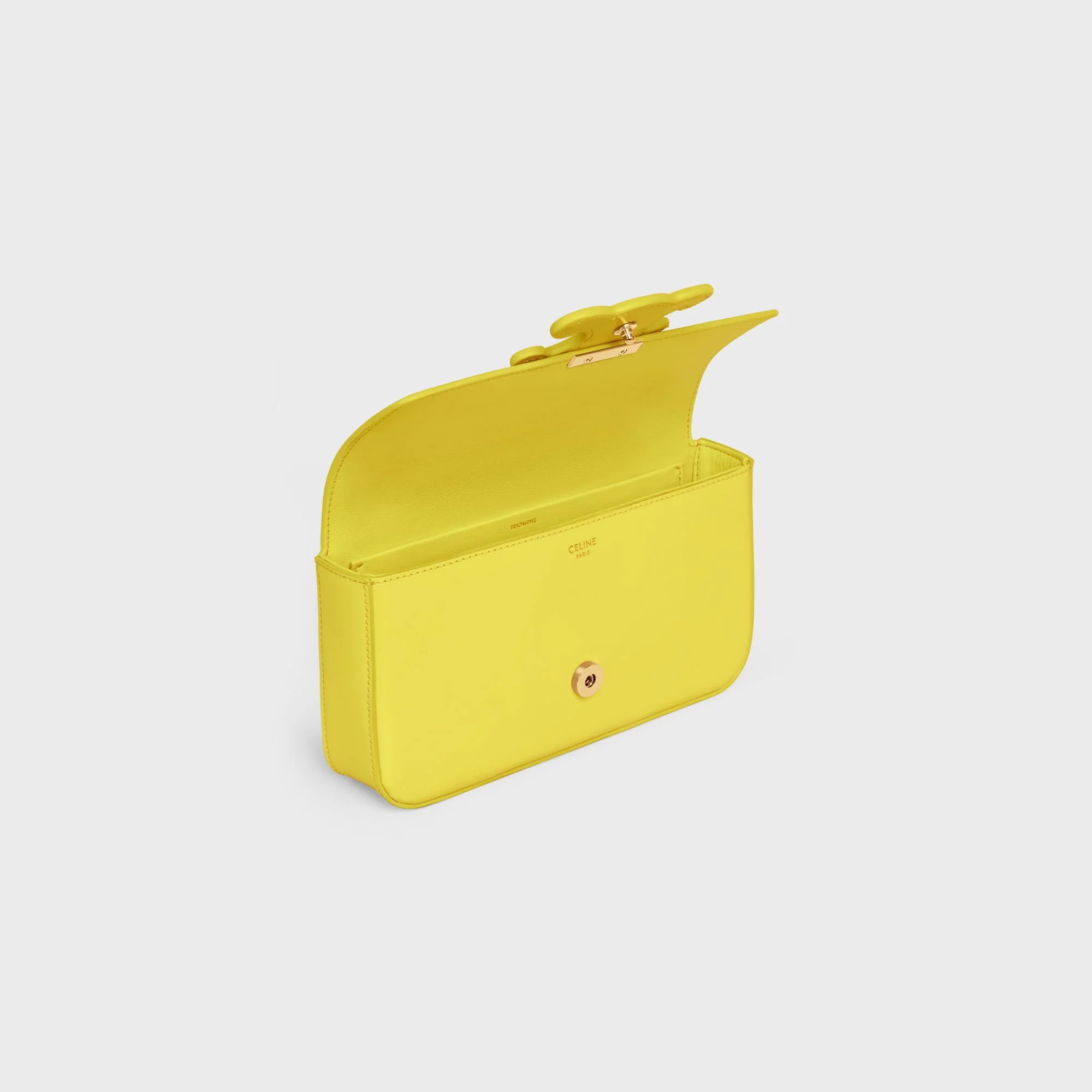 Cuir Triomphe Chain Shoulder Bag - Anise - Image 4