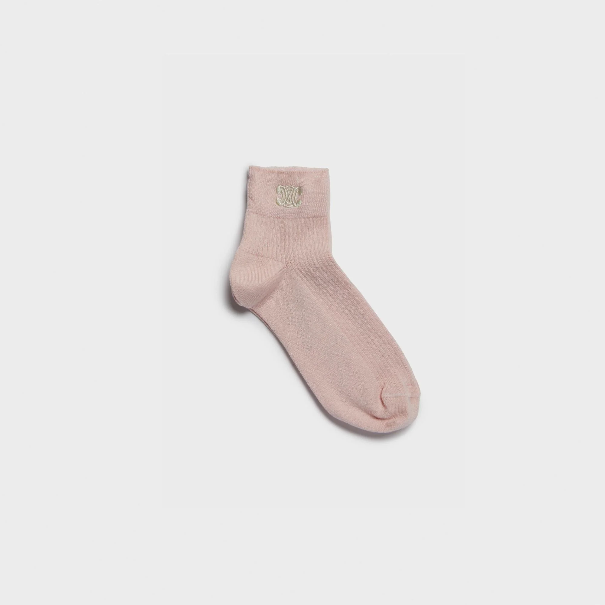 Chaussettes Courtes Triomphe - Light Pink - Image 2