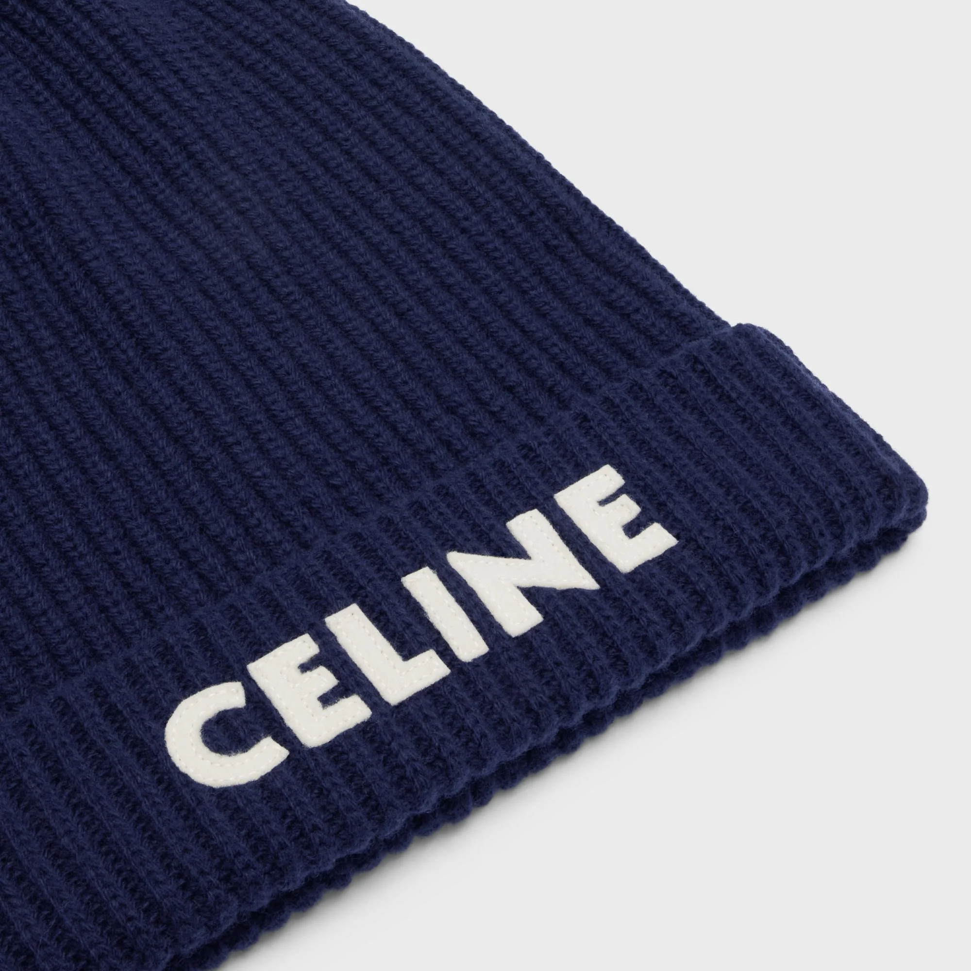 Celine Beanie - Navy - Image 3