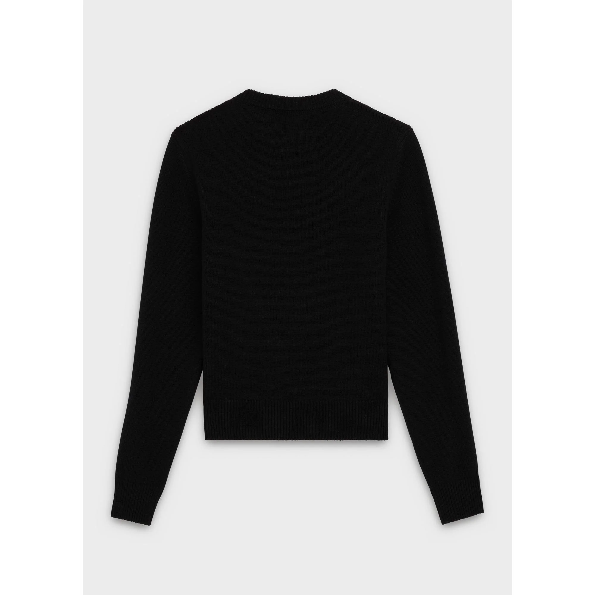 Pull Col Rond - Black - Image 2