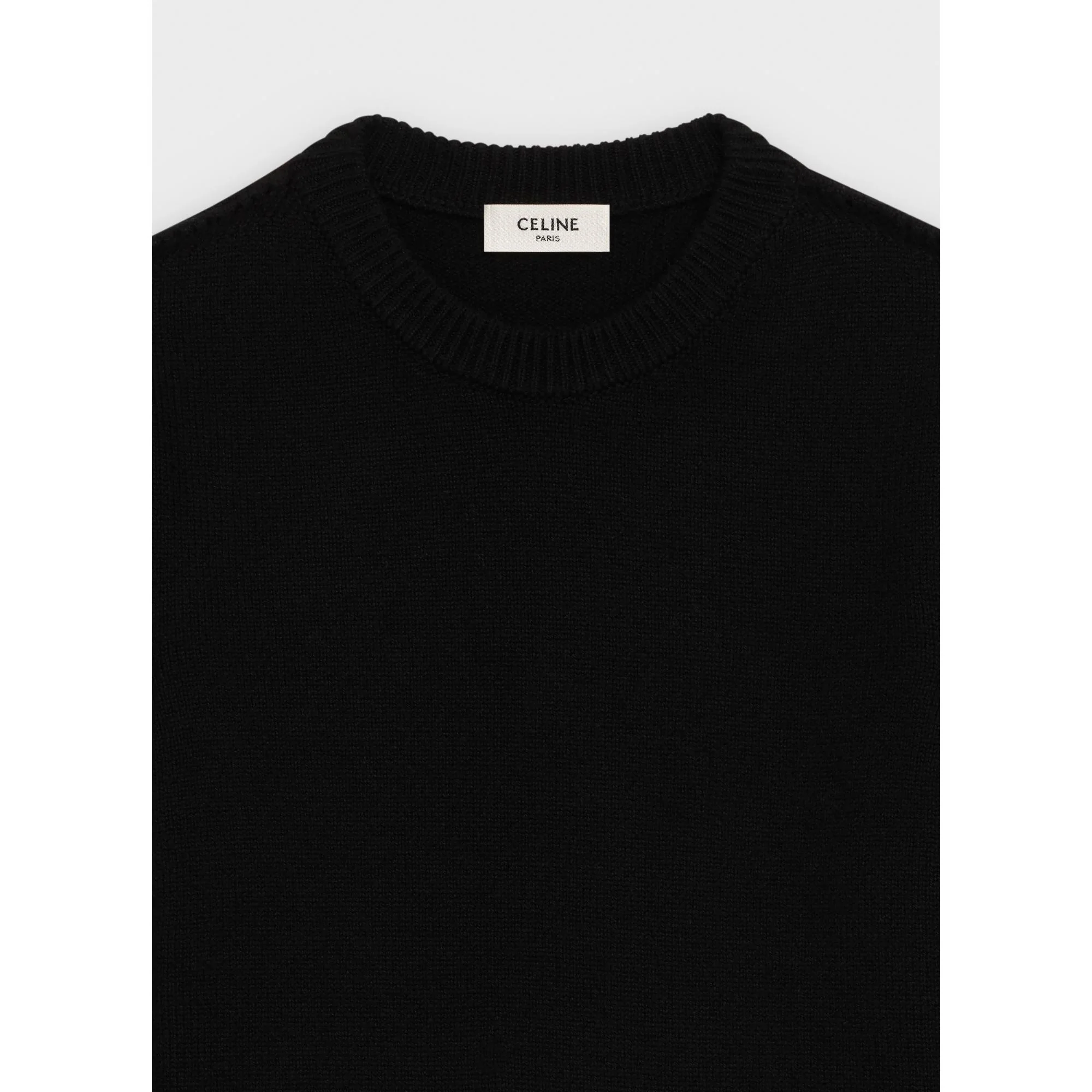 Pull Col Rond - Black - Image 3