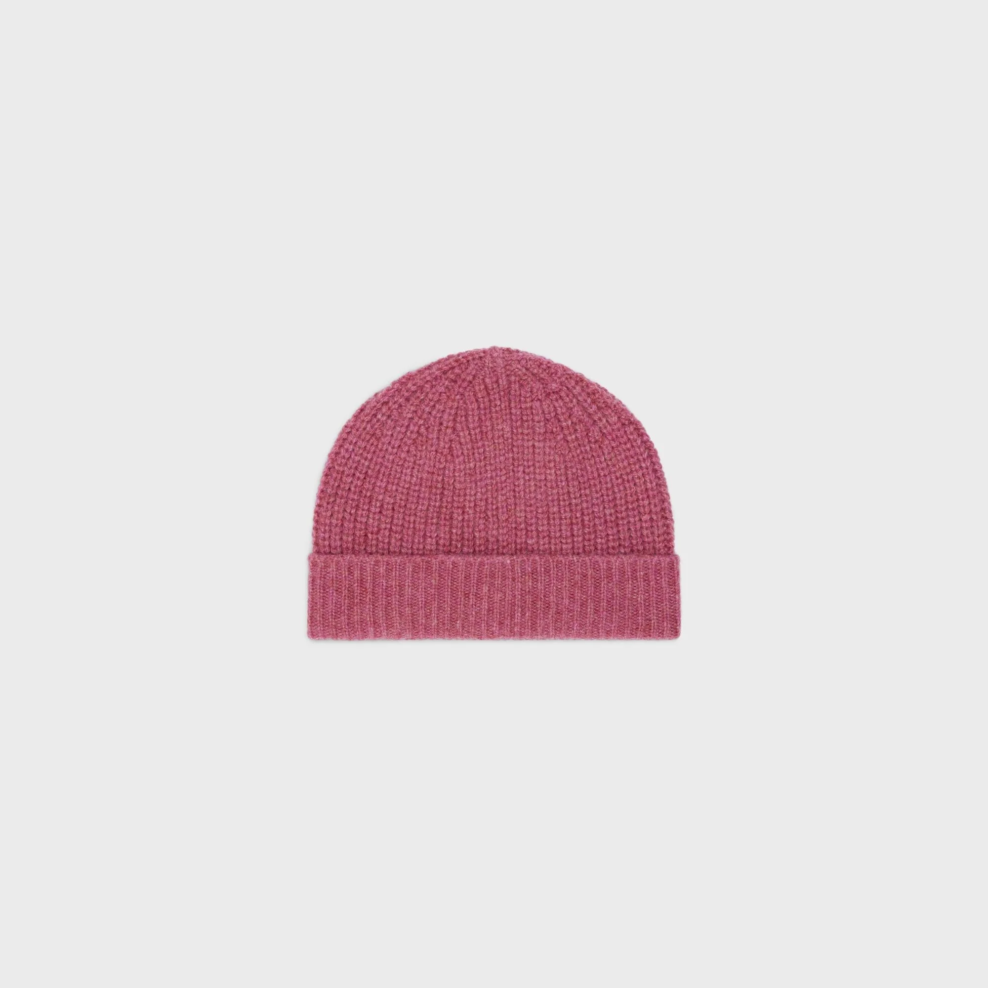 Triomphe Embroidered Beanie - Dark Pink - Image 2