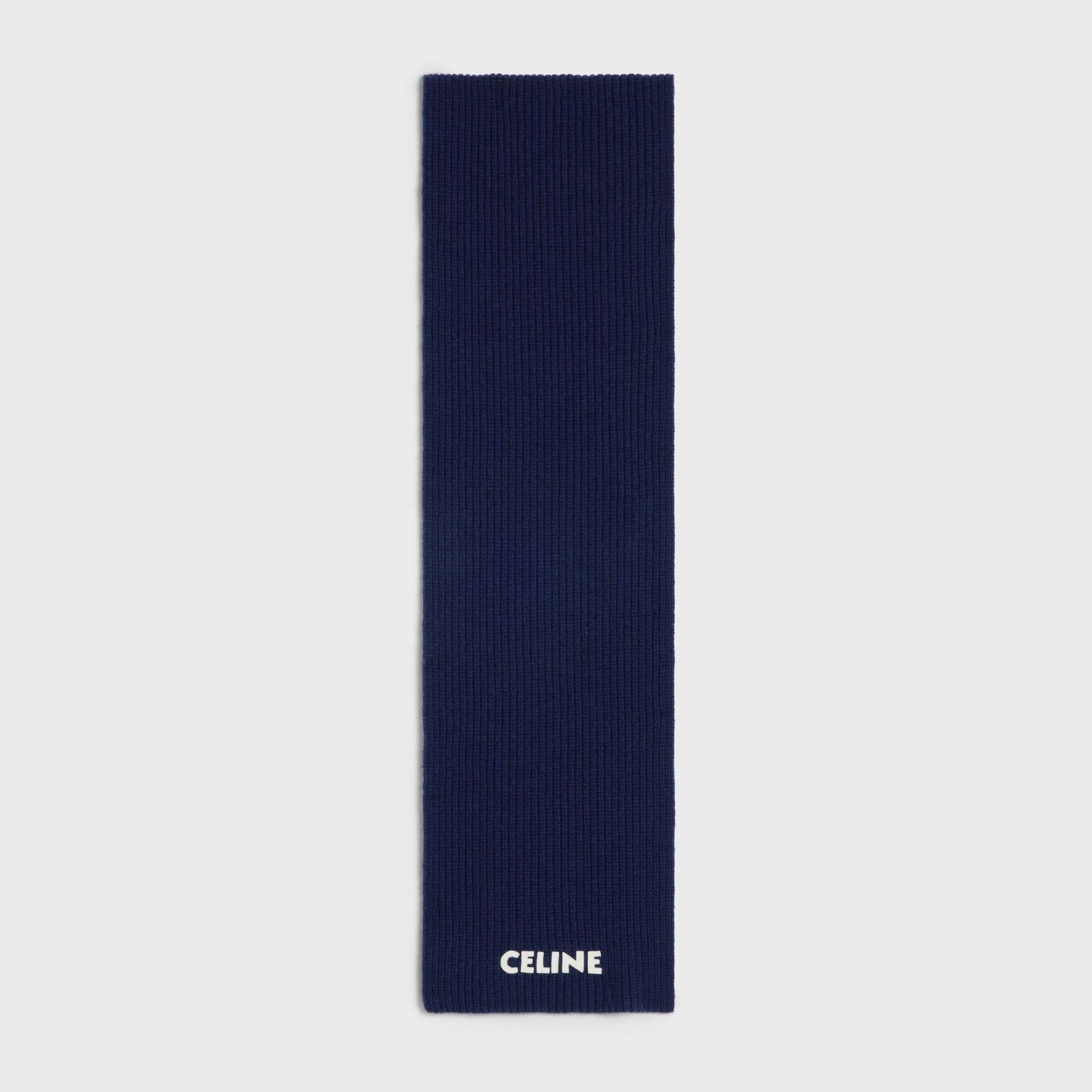 Celine Scarf - Navy - Image 2
