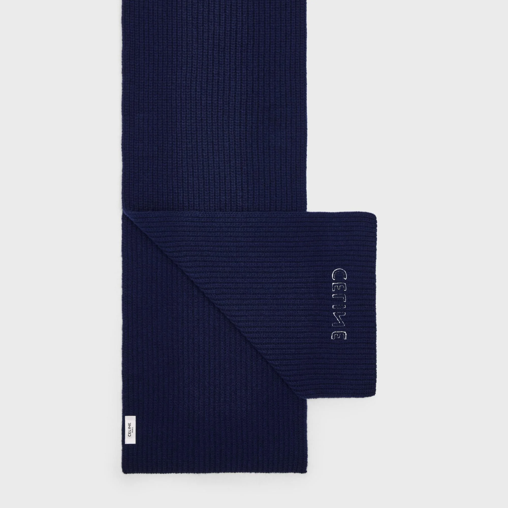 Celine Scarf - Navy - Image 6