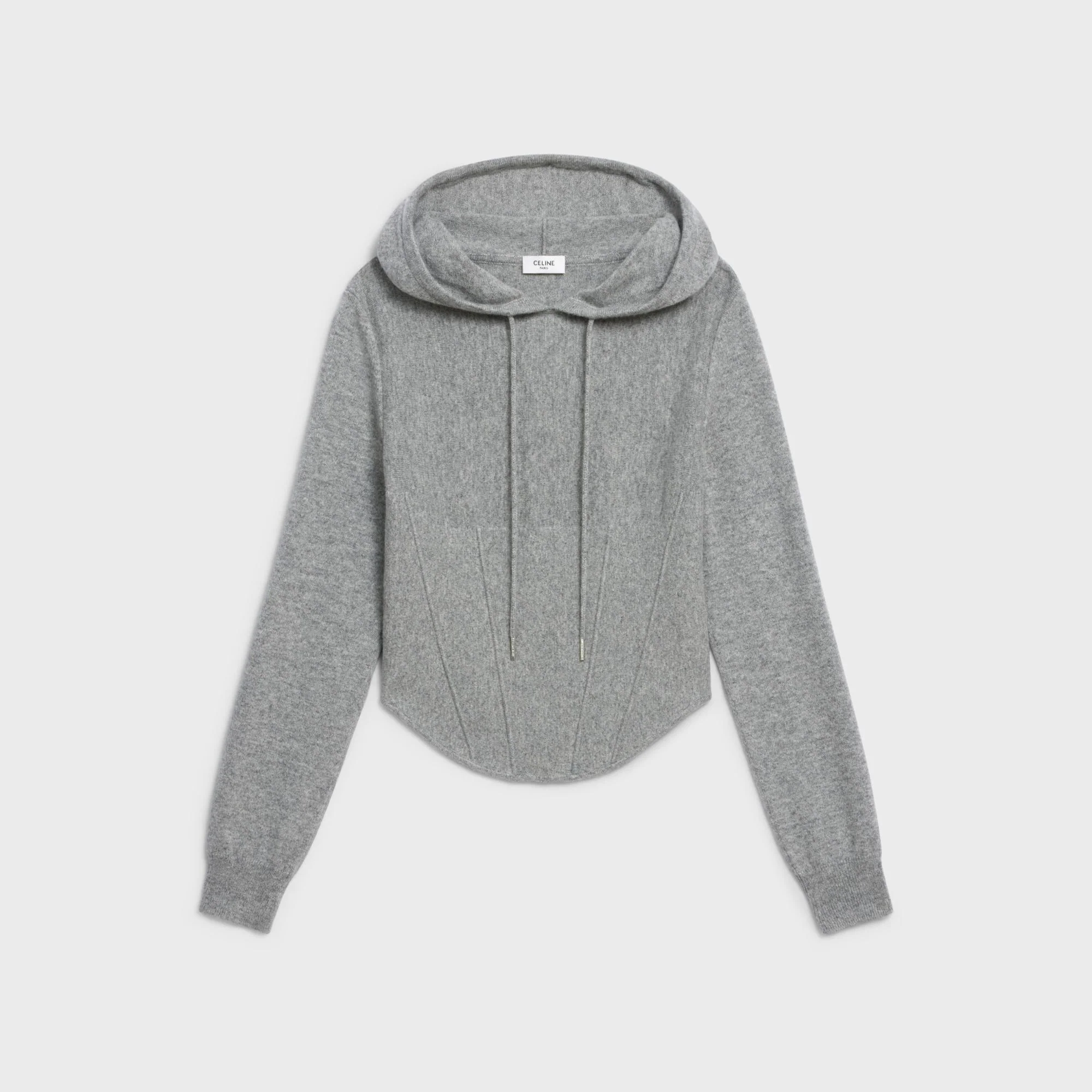 Hooded Sweater - Medium Grey