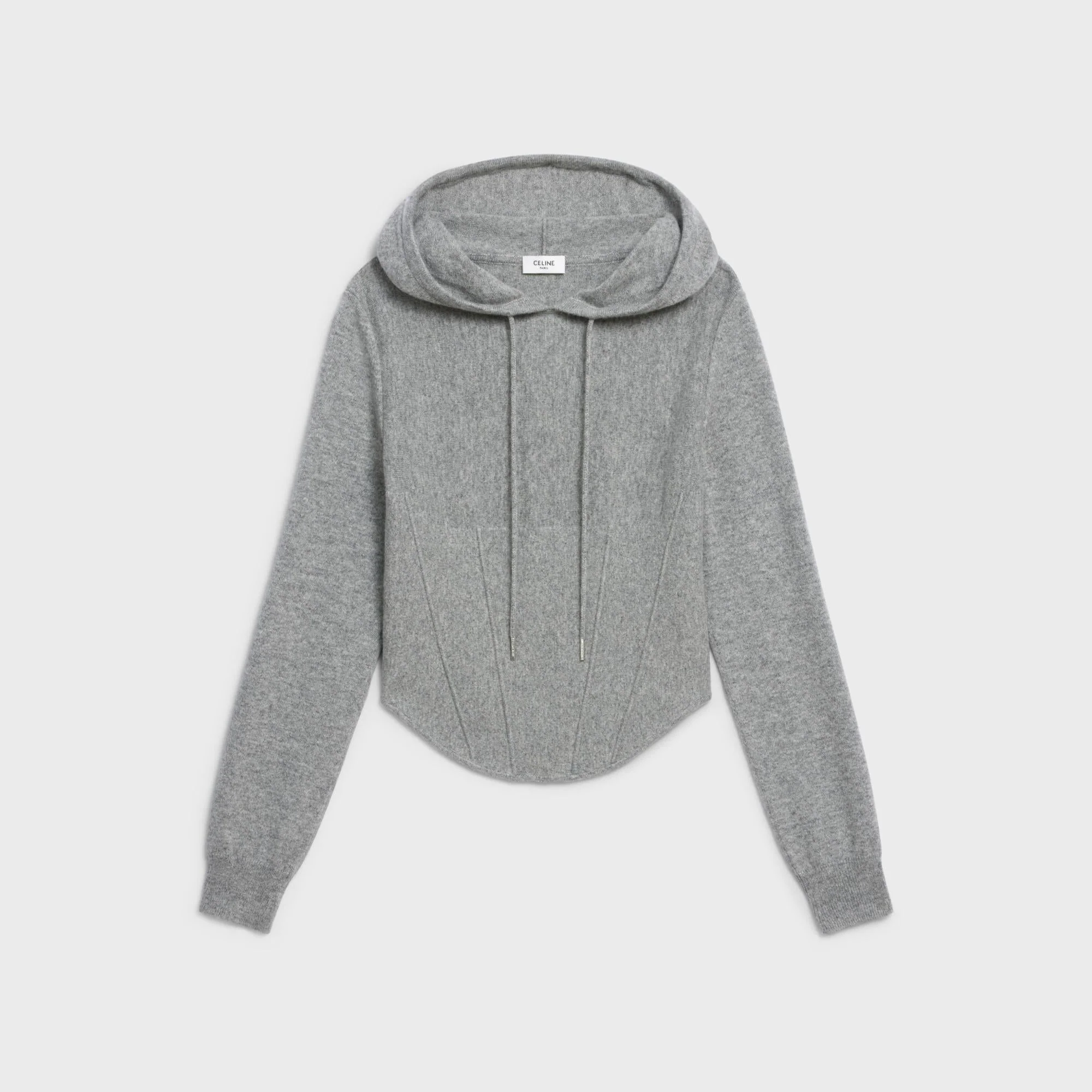 Hooded Sweater - Medium Grey