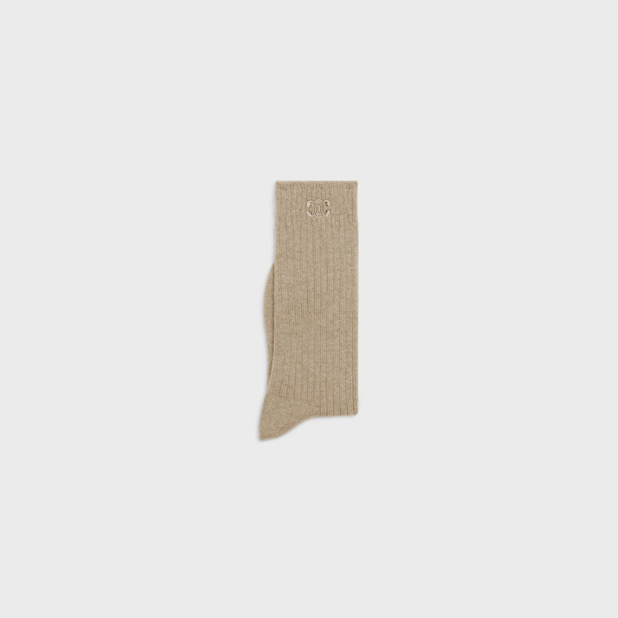 Chaussettes Hautes Triomphe - Beige - Image 2