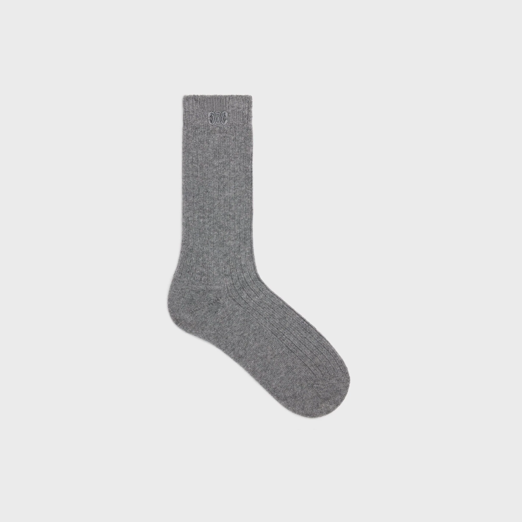 Chaussettes Hautes Triomphe - Grey - Image 2