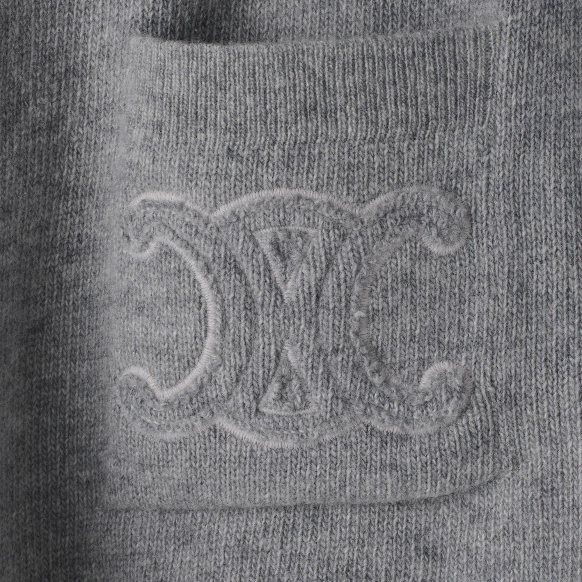 Short Triomphe - Light Grey - Image 5