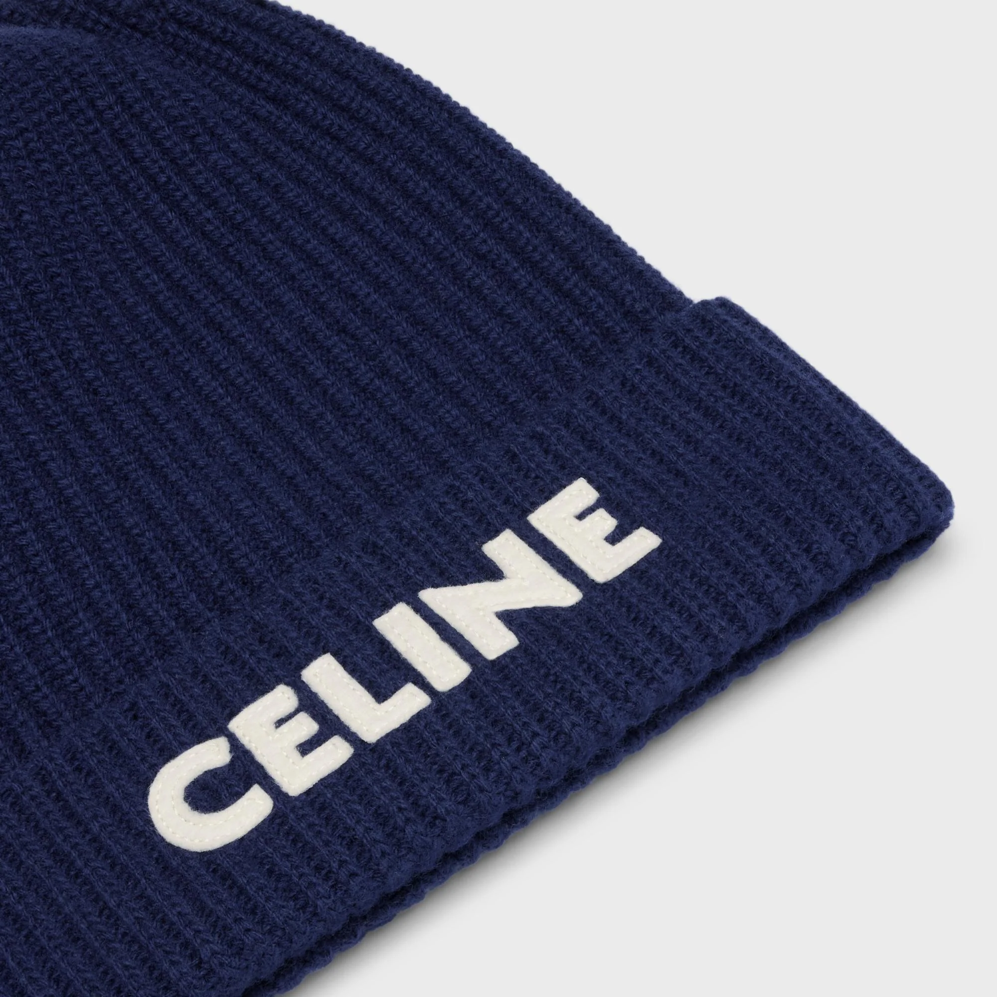 Celine Beanie - Navy - Image 3