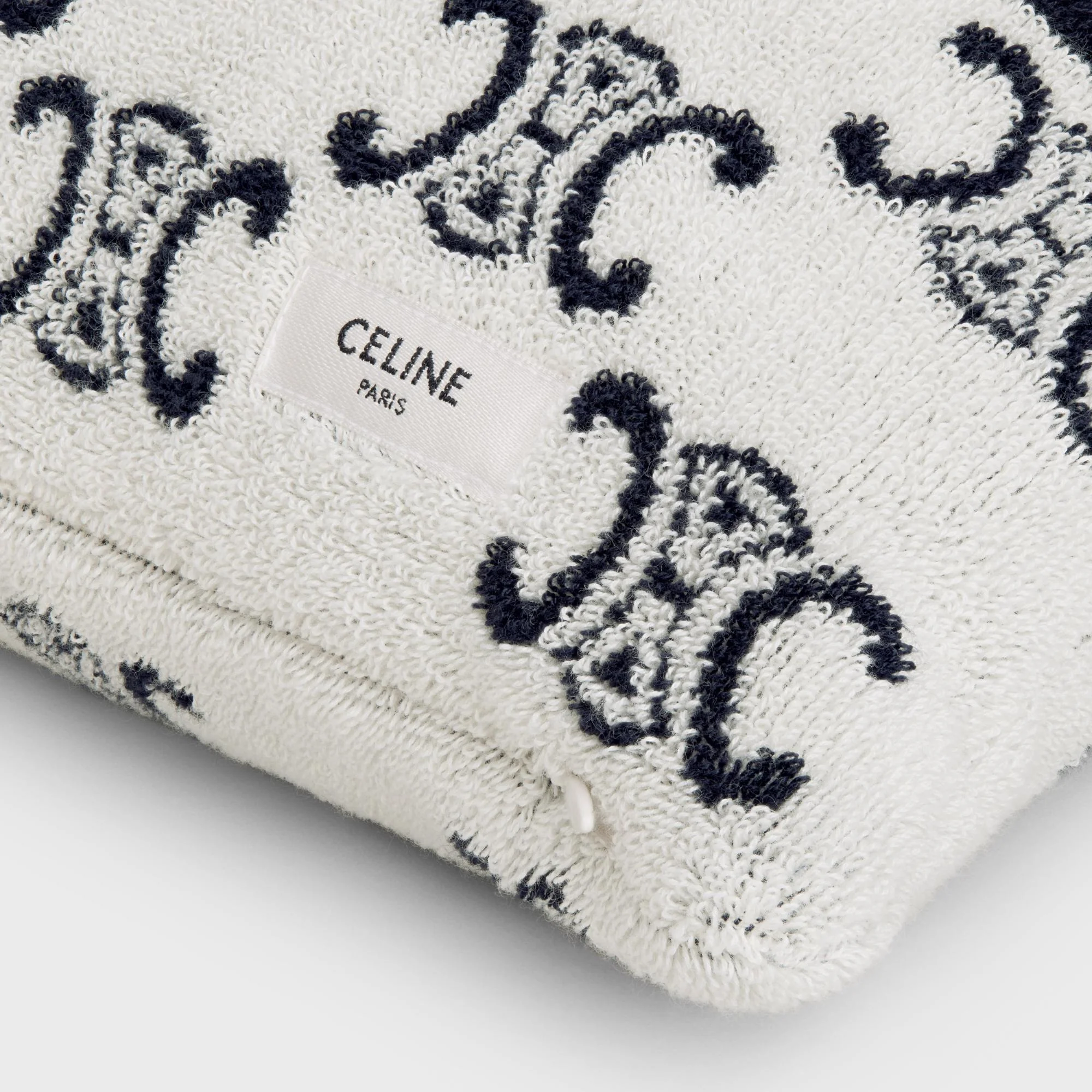 Beach Cushion - Ivory/Navy - Image 6