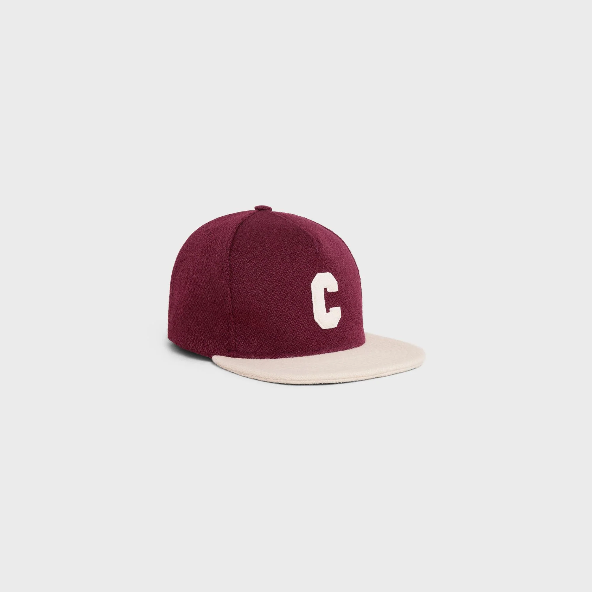 Initial Us Cap - Burgundy/Vanilla