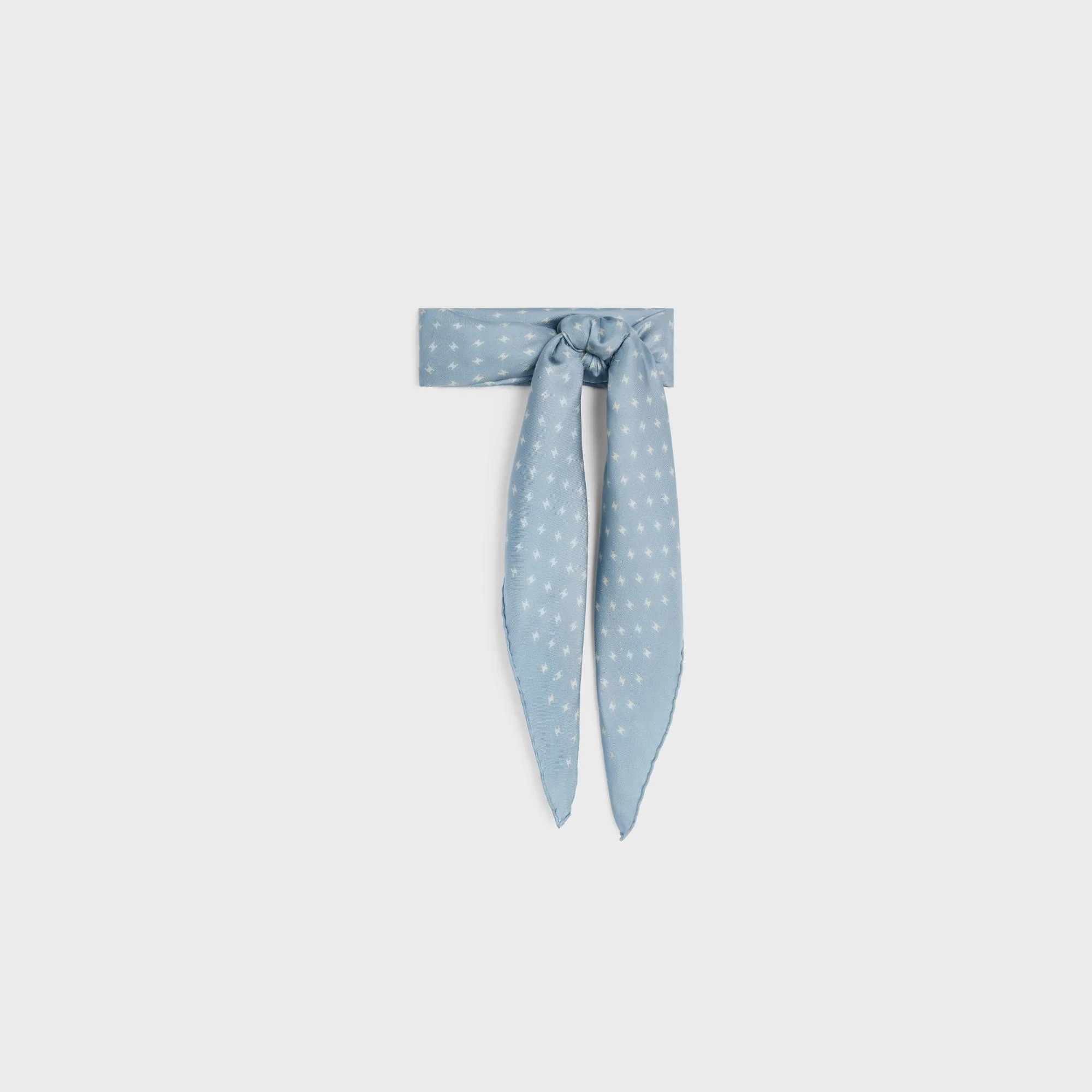 90X90Cm Square - Grey Blue/Cream - Image 3