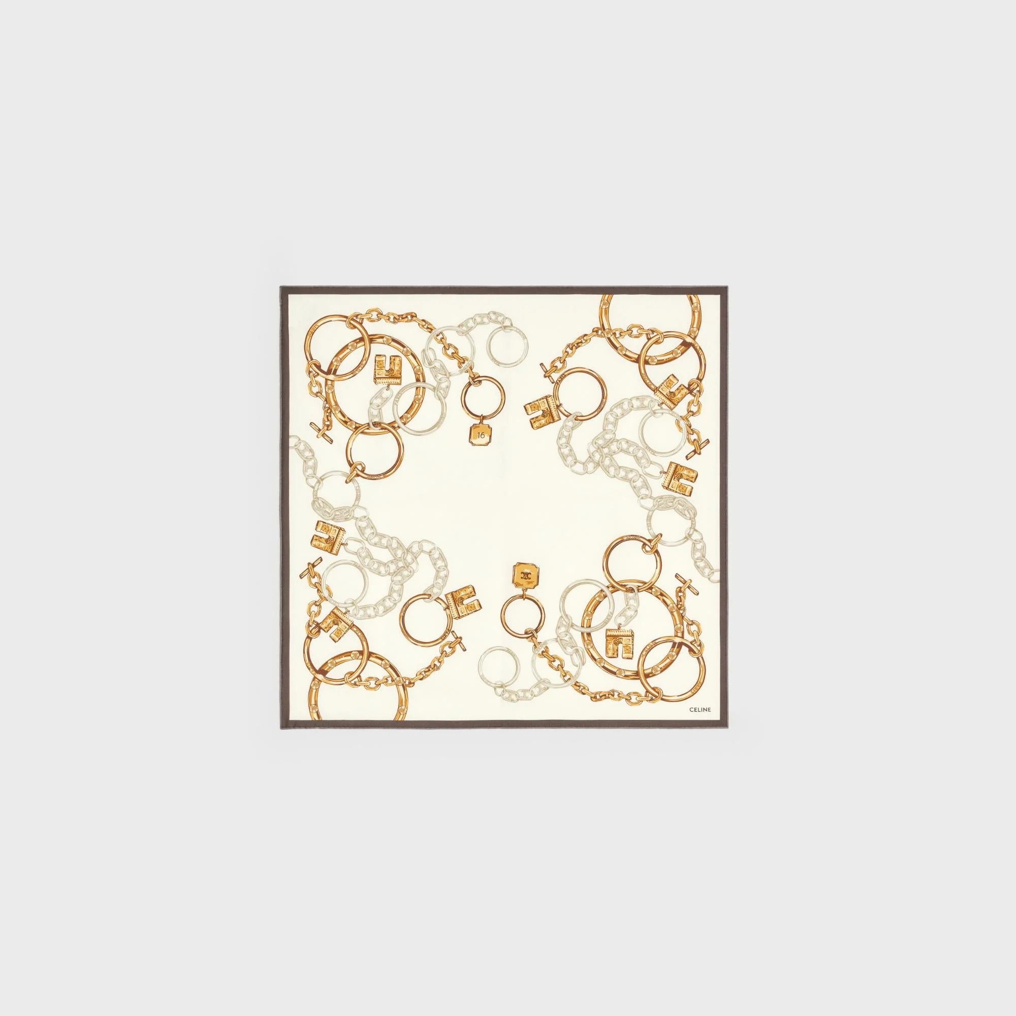 Bandana - Vanilla/Brown