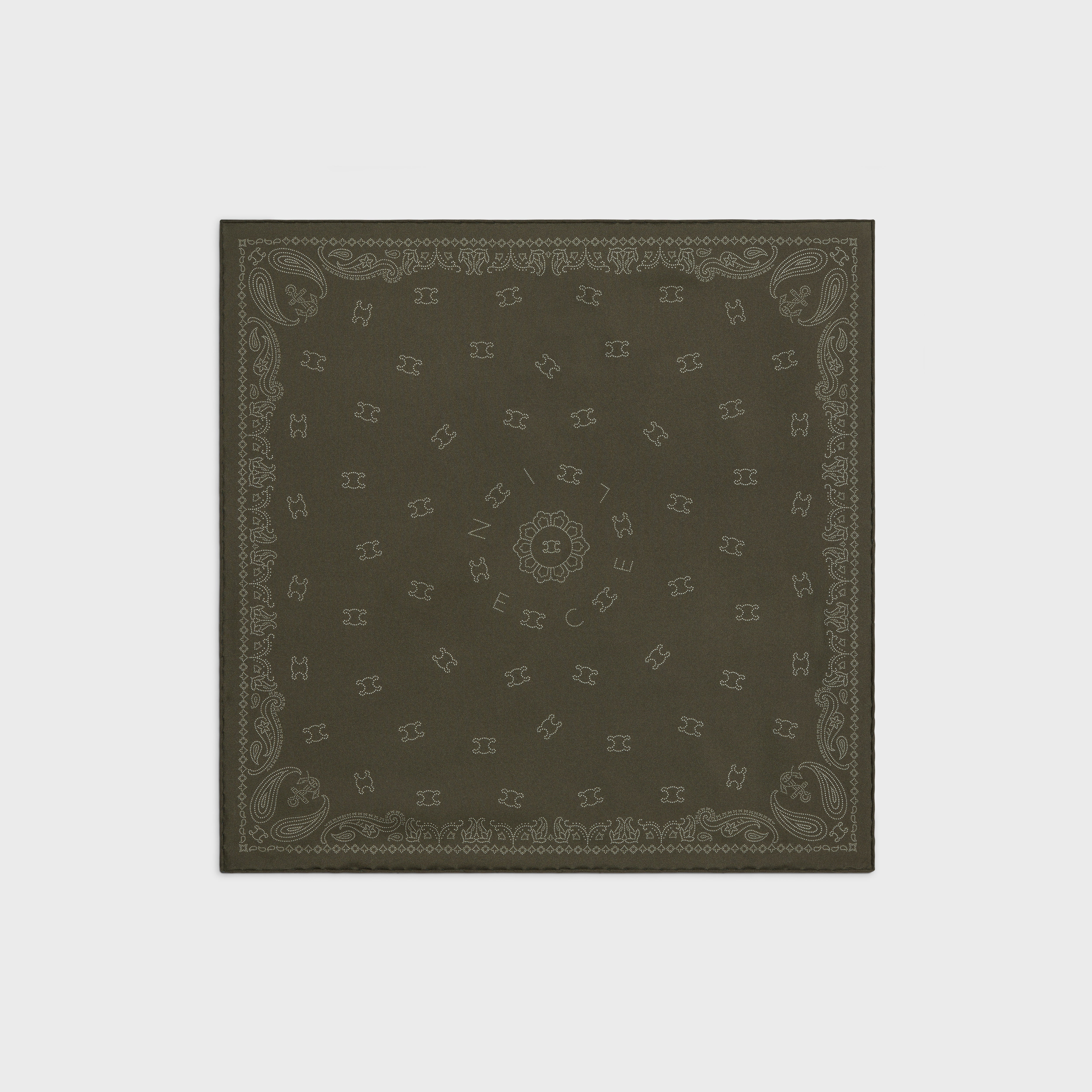 Bandana - Khaki/Off White