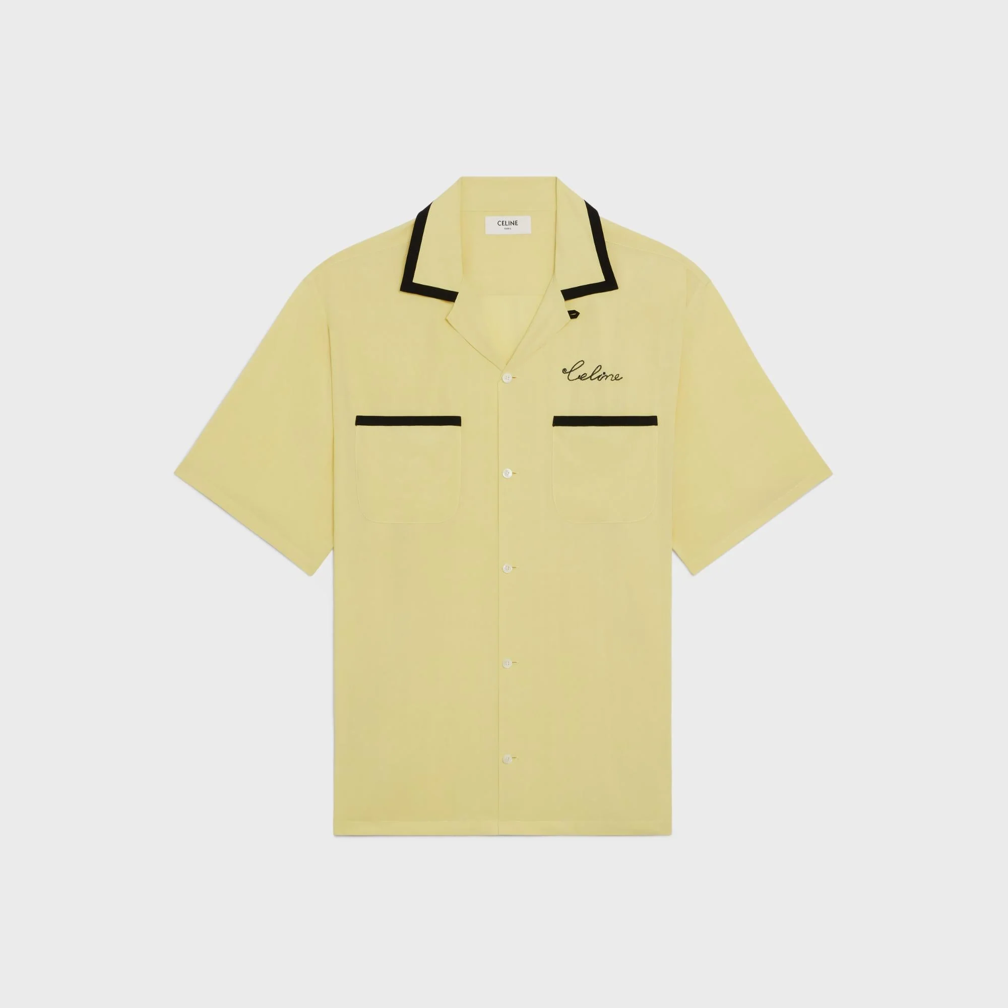 Loose Bowling Shirt - Yellow