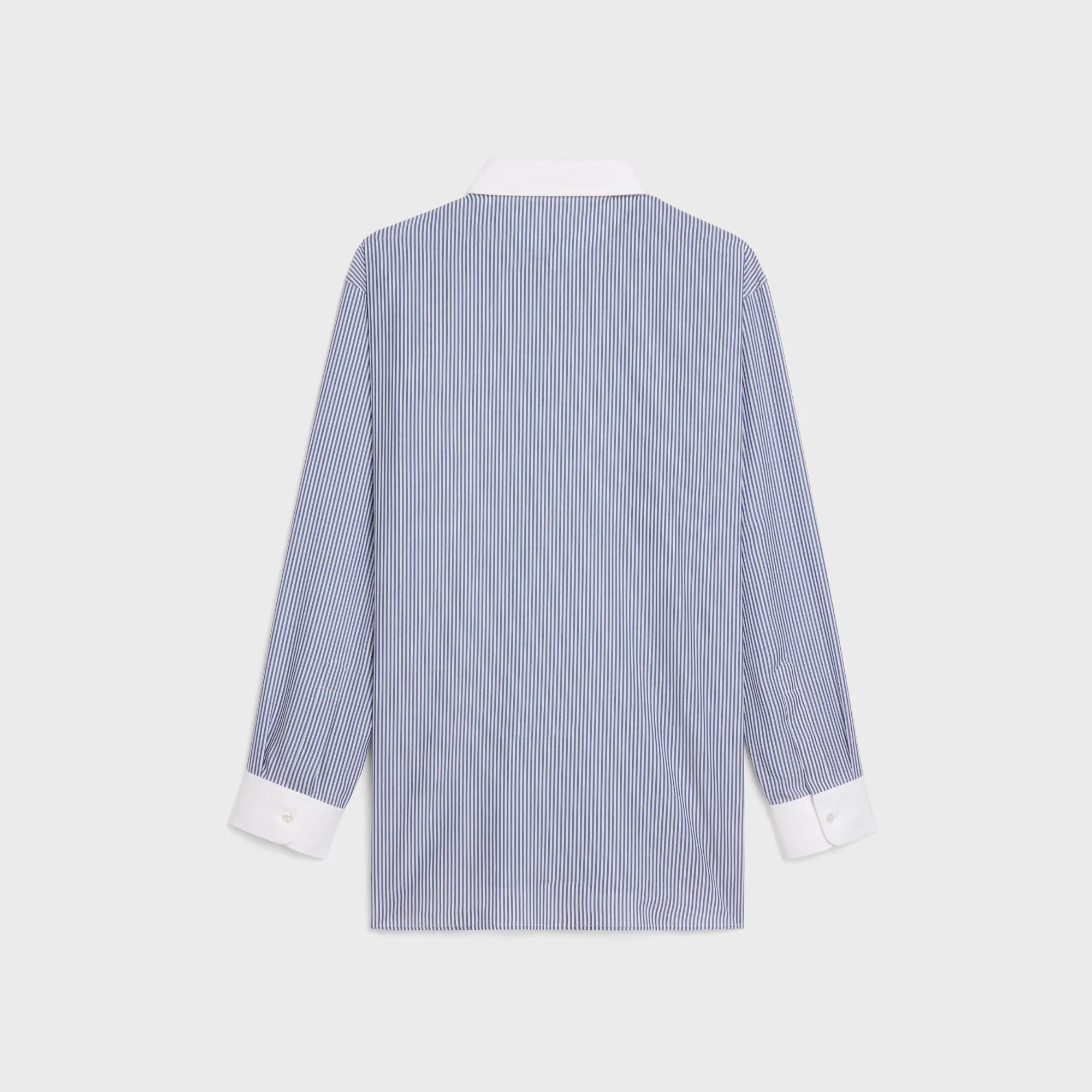 Oversized Shirt - Blue/White - Image 2