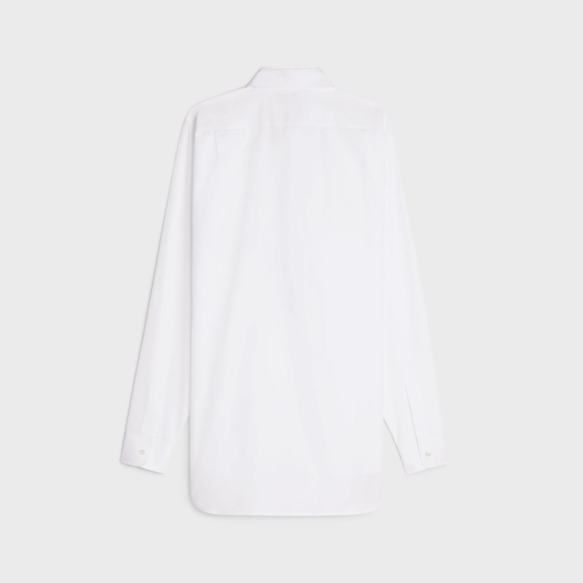 Loose Drugstore Collar Shirt - White - Image 2