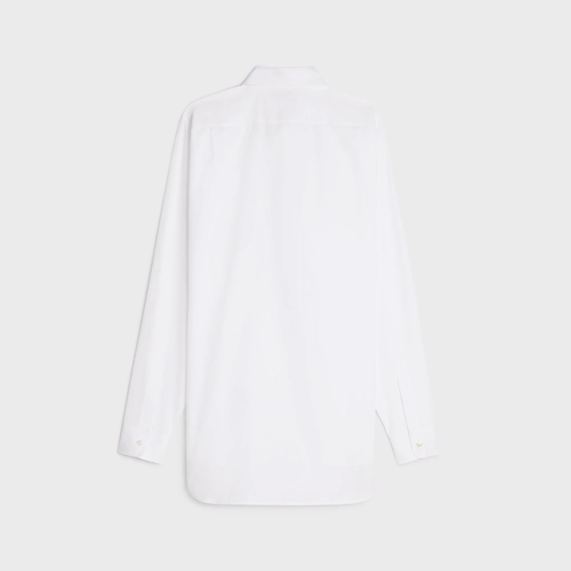 Loose Drugstore Collar Shirt - White - Image 2