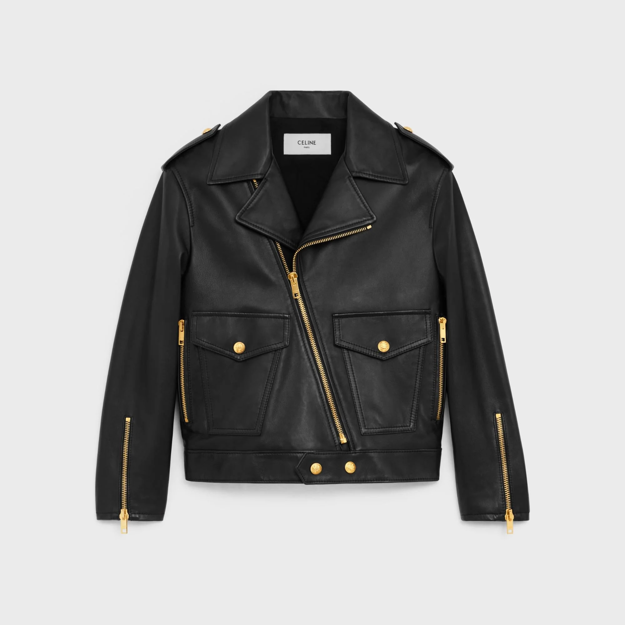 Oversized Biker - Black