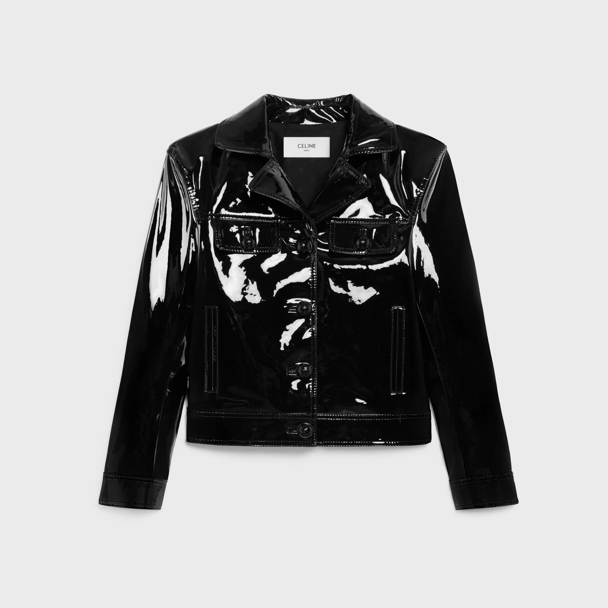 Blouson Droit - Black - Image 2