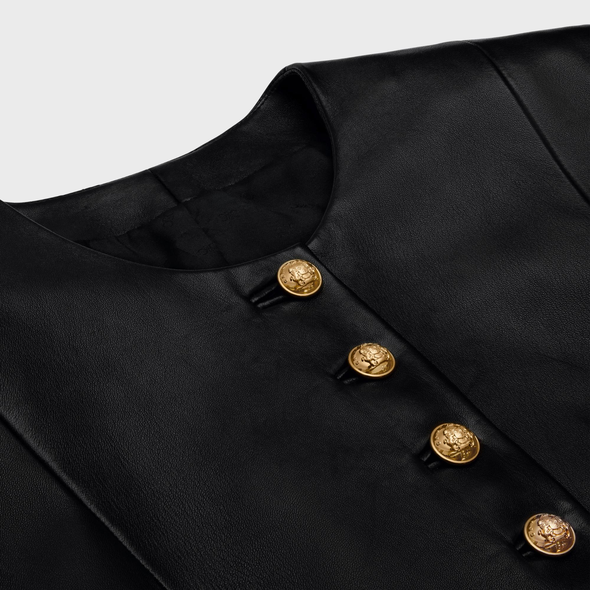 Cropped Hunter Jacket - Black - Image 3