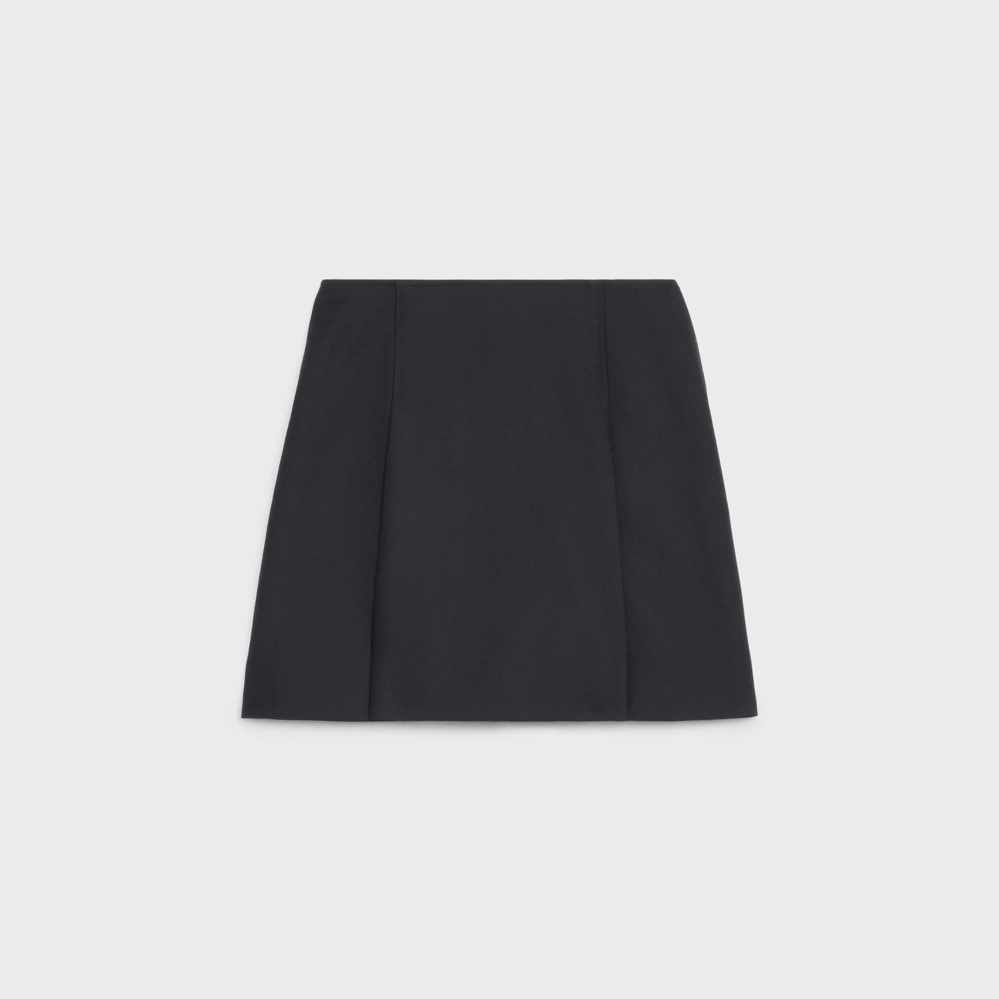 Short Wrap Skirt - Black - Image 2