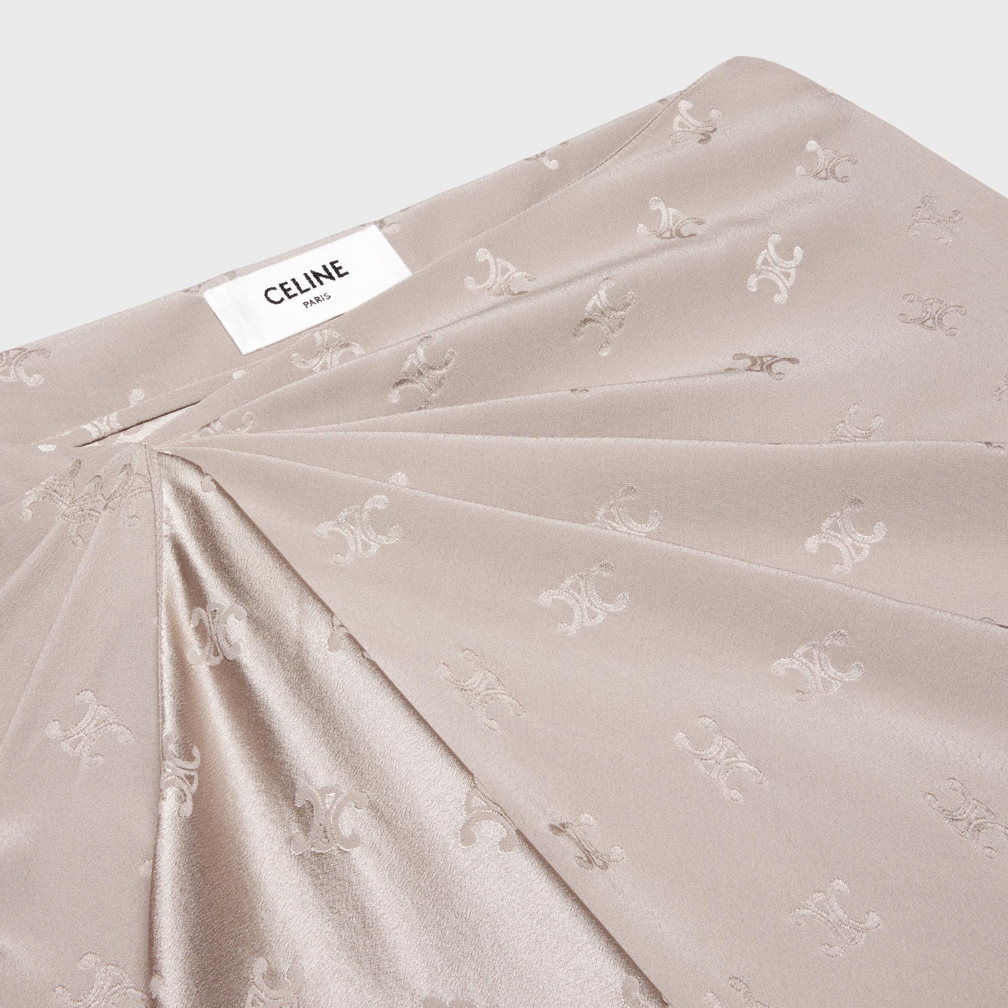Draped Skirt - Pebble - Image 3