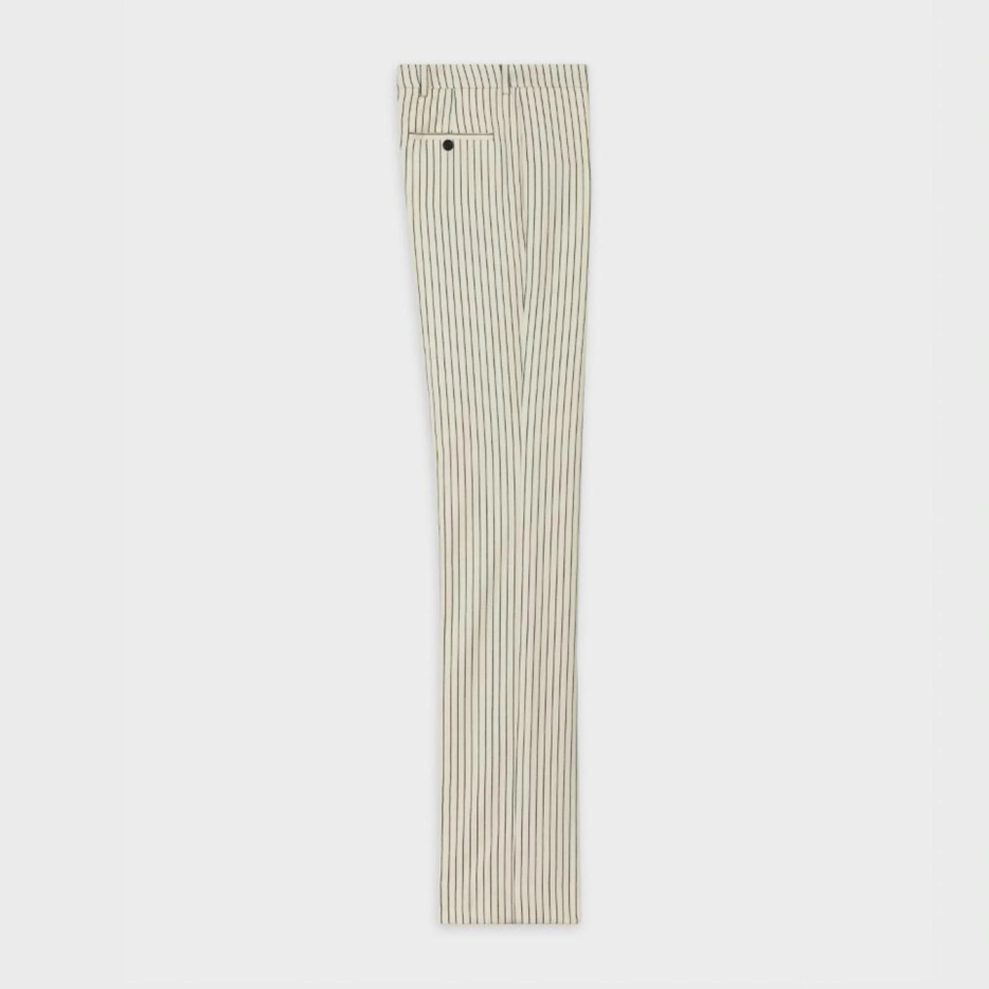 Straight Trousers - Ivory - Image 2