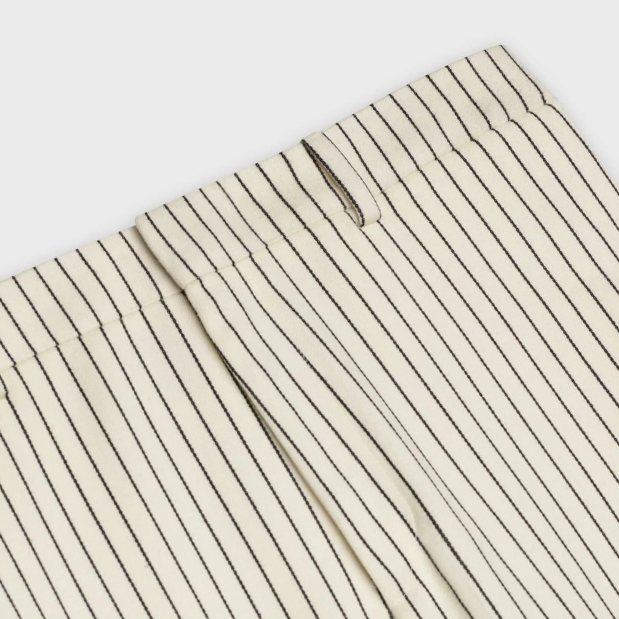 Straight Trousers - Ivory - Image 3
