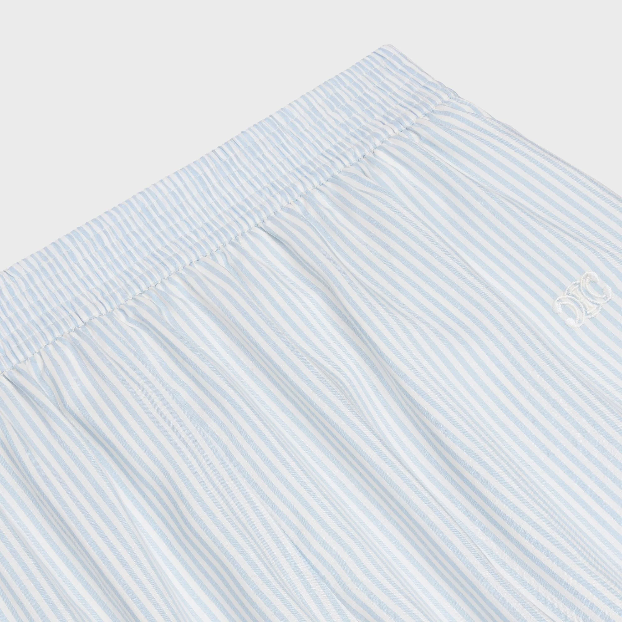 Shorts Set - White/Sky Blue - Image 3