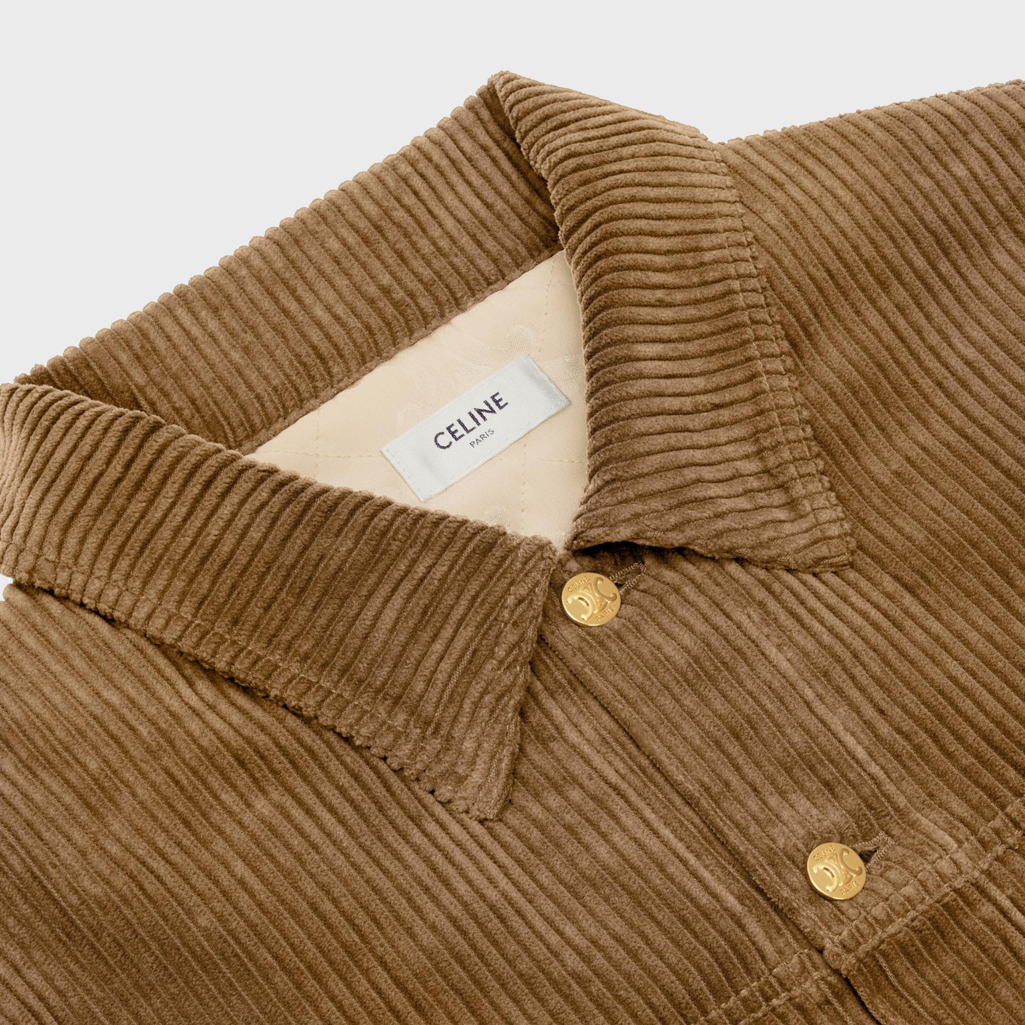 Long Oversize Trucker Jacket - Raw Wash - Image 3