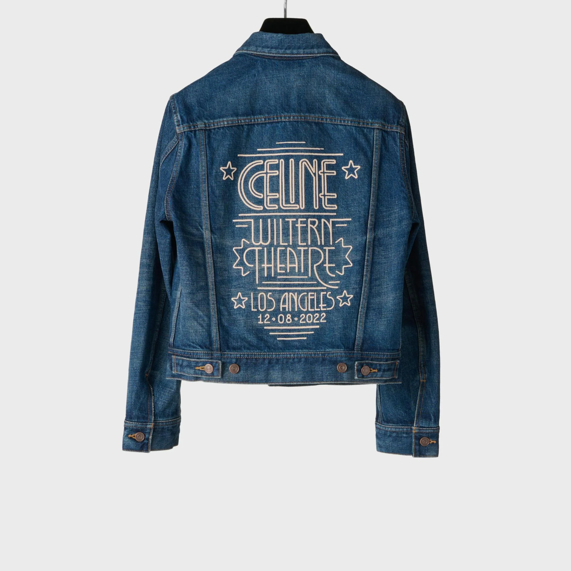 Wiltern 1 Tube Trucker Jacket - Dark Union Wash - Image 2